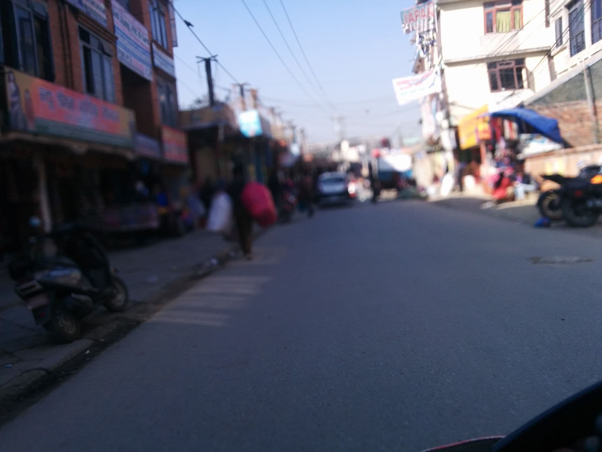 Street view near police guest house, Kathmandu