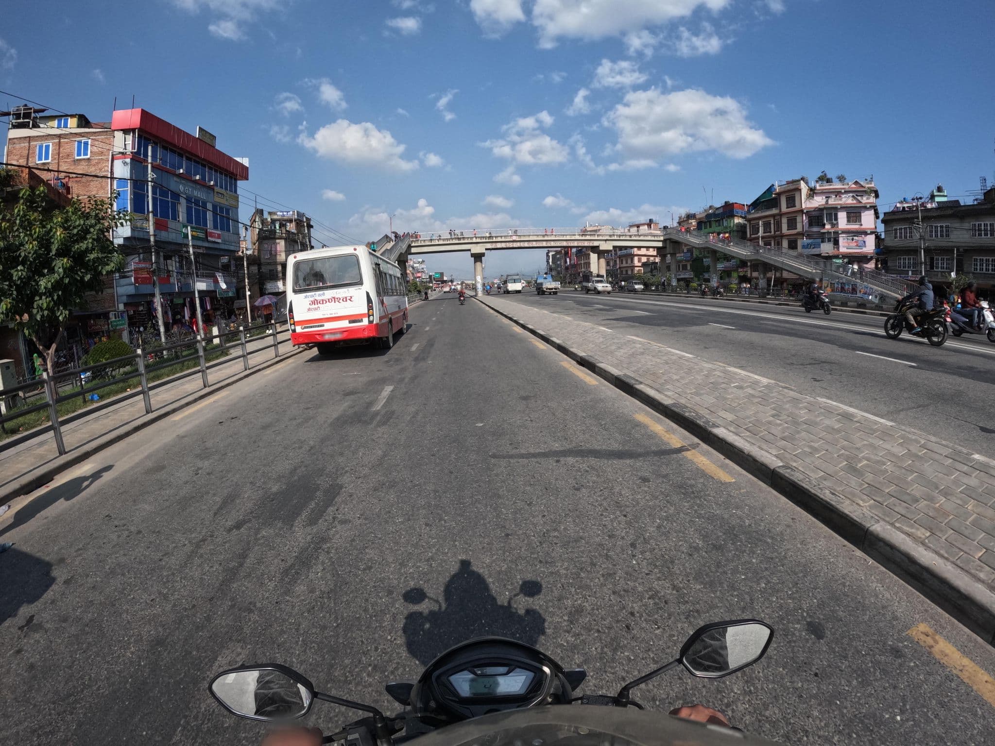 Street view near Sevika Guest House, Pātan