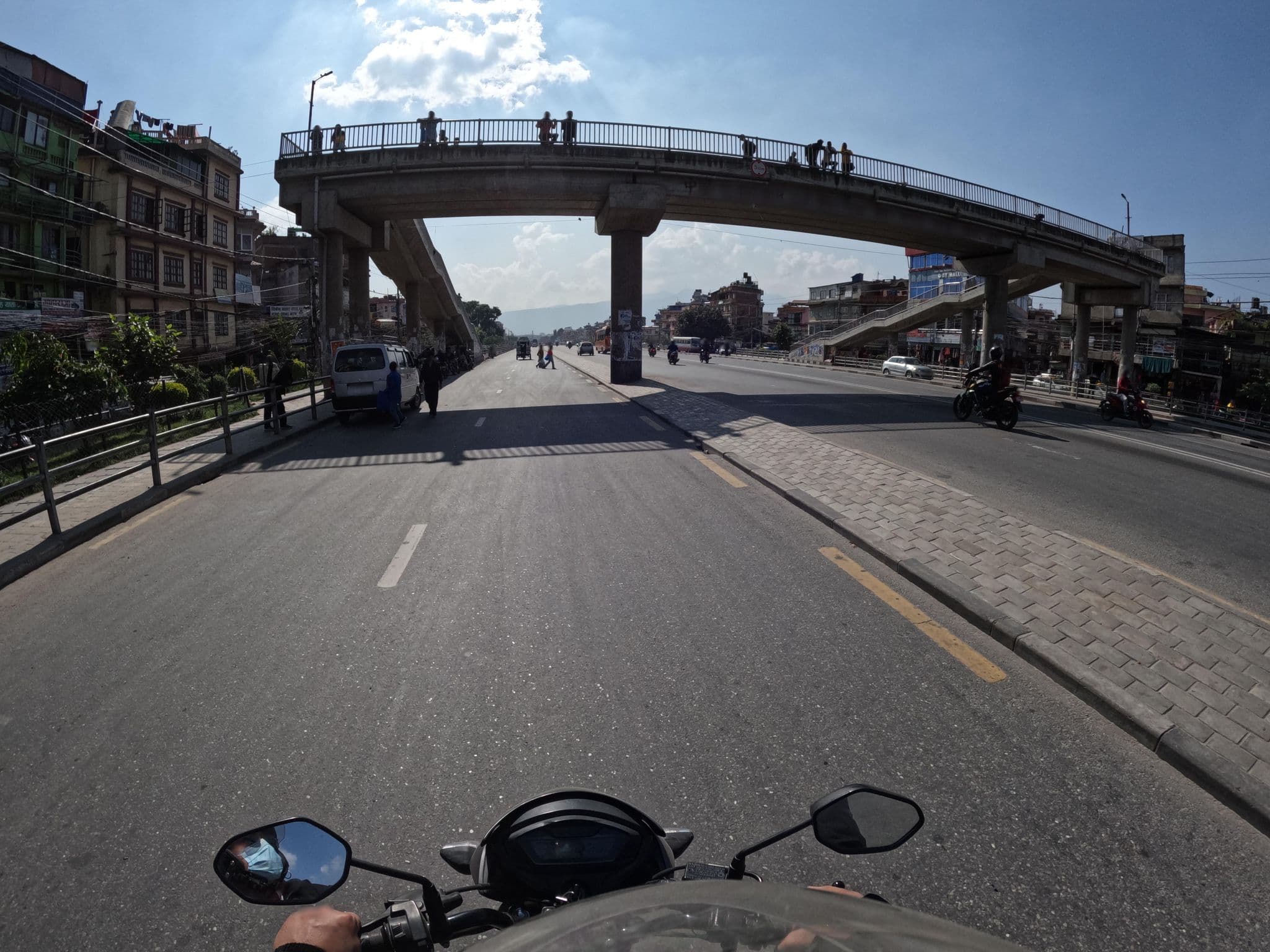 Street view near Bisram Guest House, Pātan — © thapa7 (CC BY-SA · Mapillary)