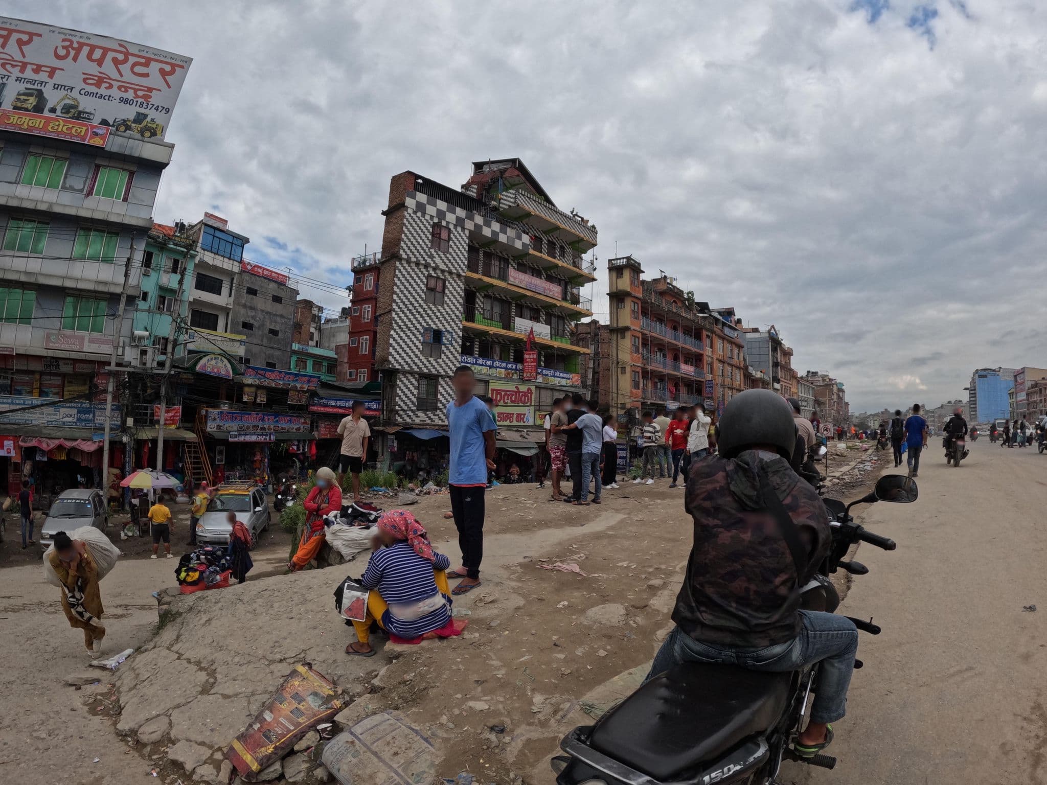 Street view near Royal Gorkha Hotel Lodge and Tandoori Bhojanalaya, Kathmandu