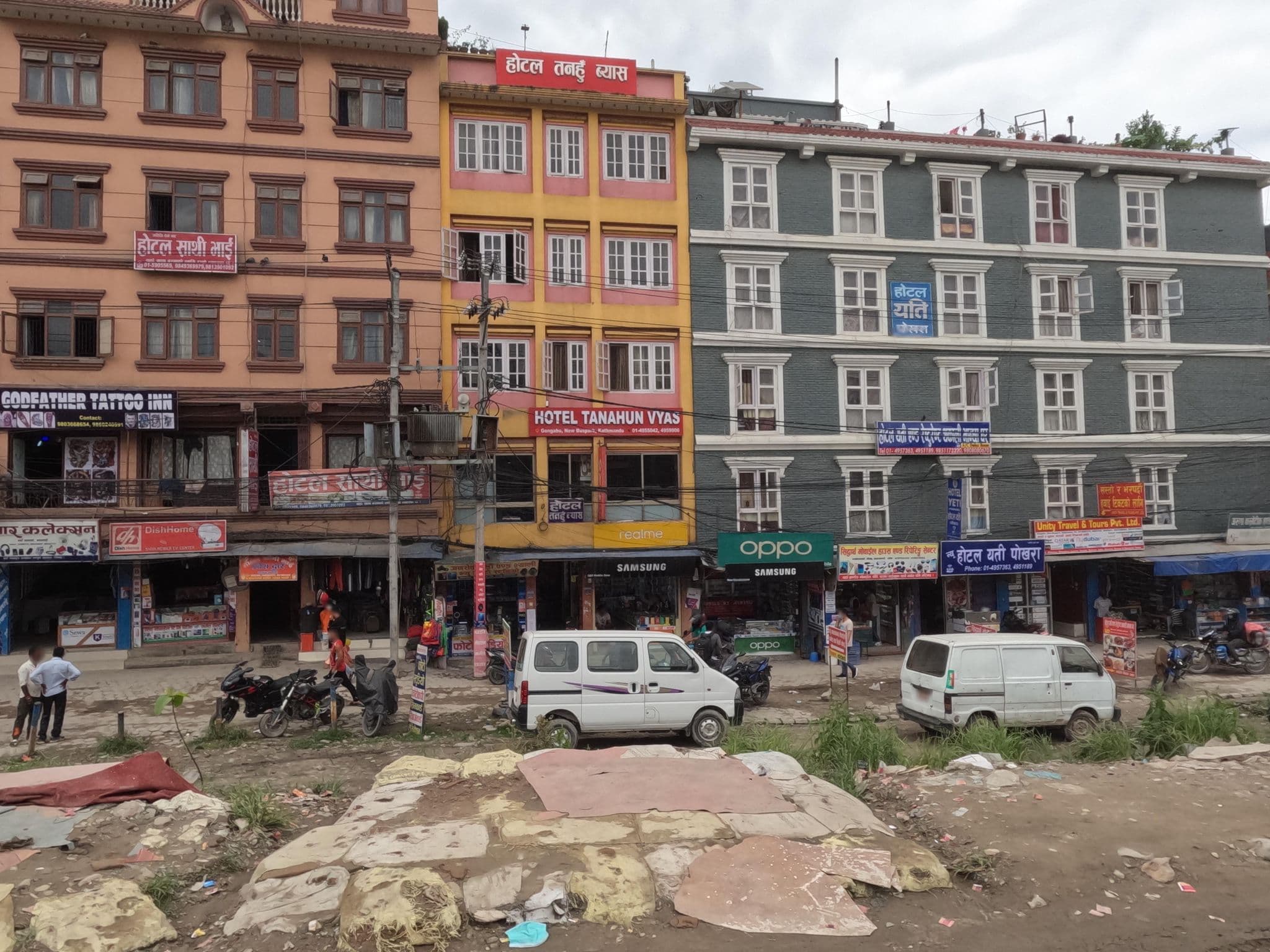 Street view near Hotel Sathibhai, Kathmandu