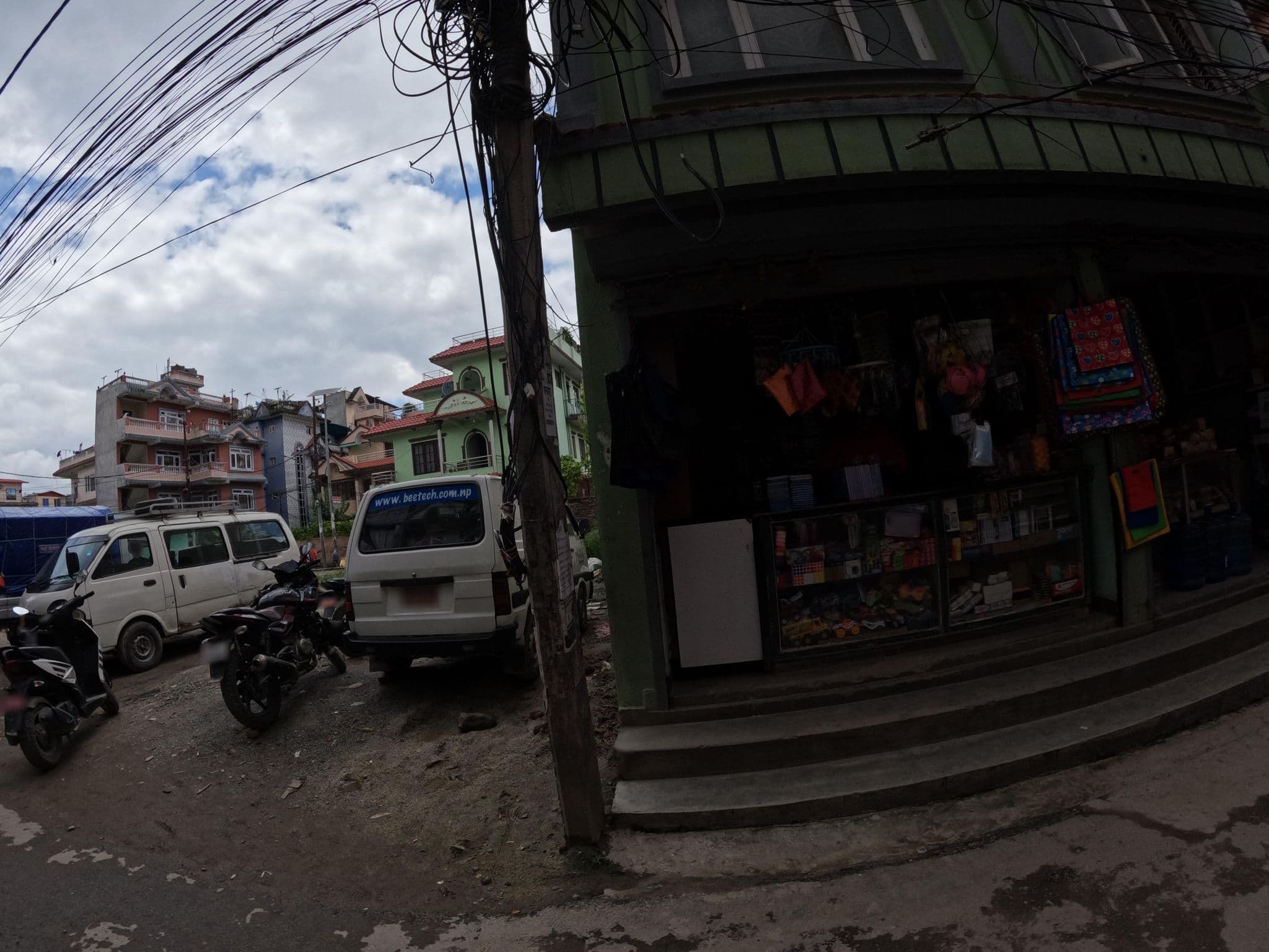 Street view near Deurali Guest house, Kathmandu