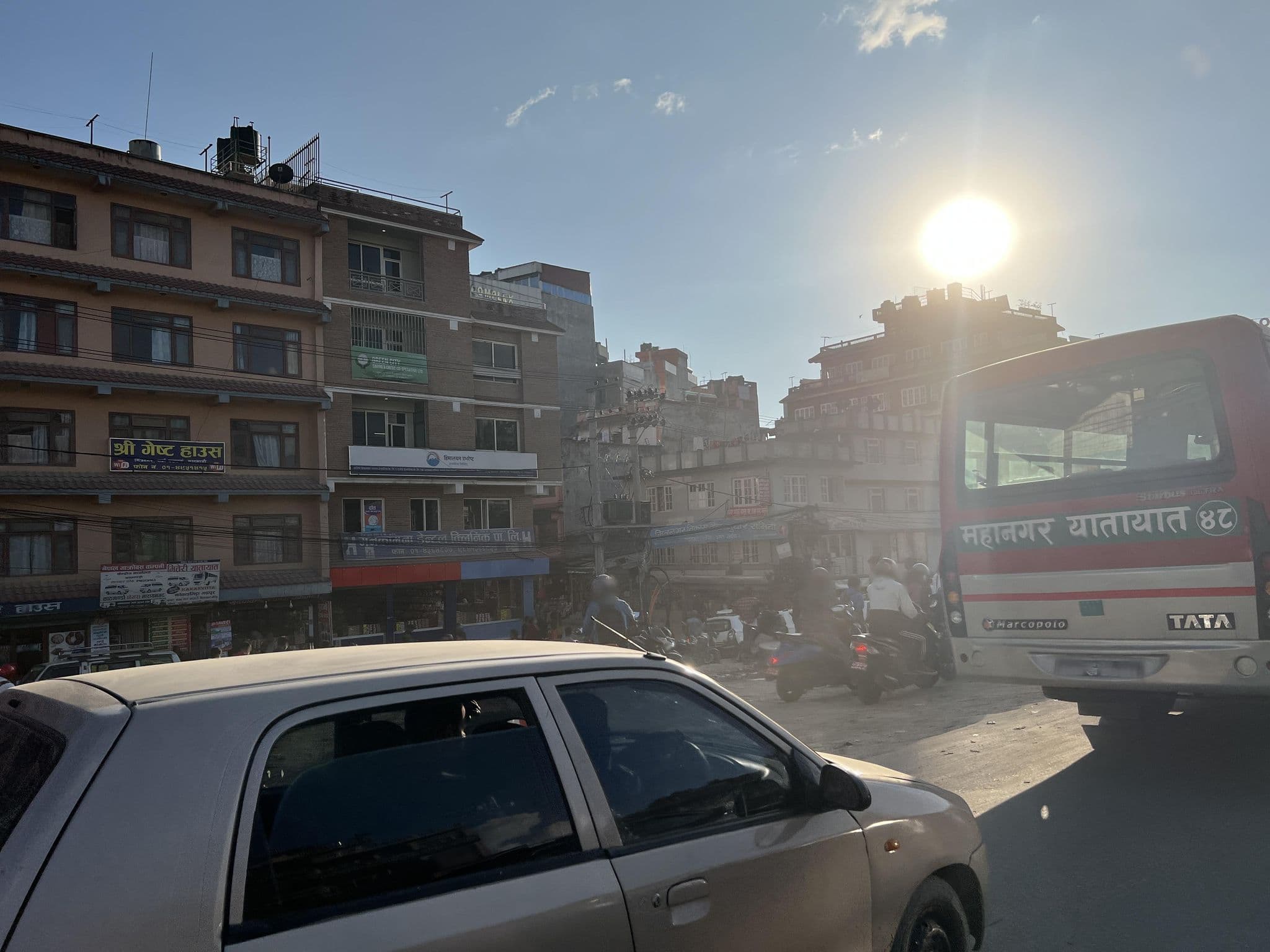 Street view near Sungabha Guest Hopuse, Kathmandu
