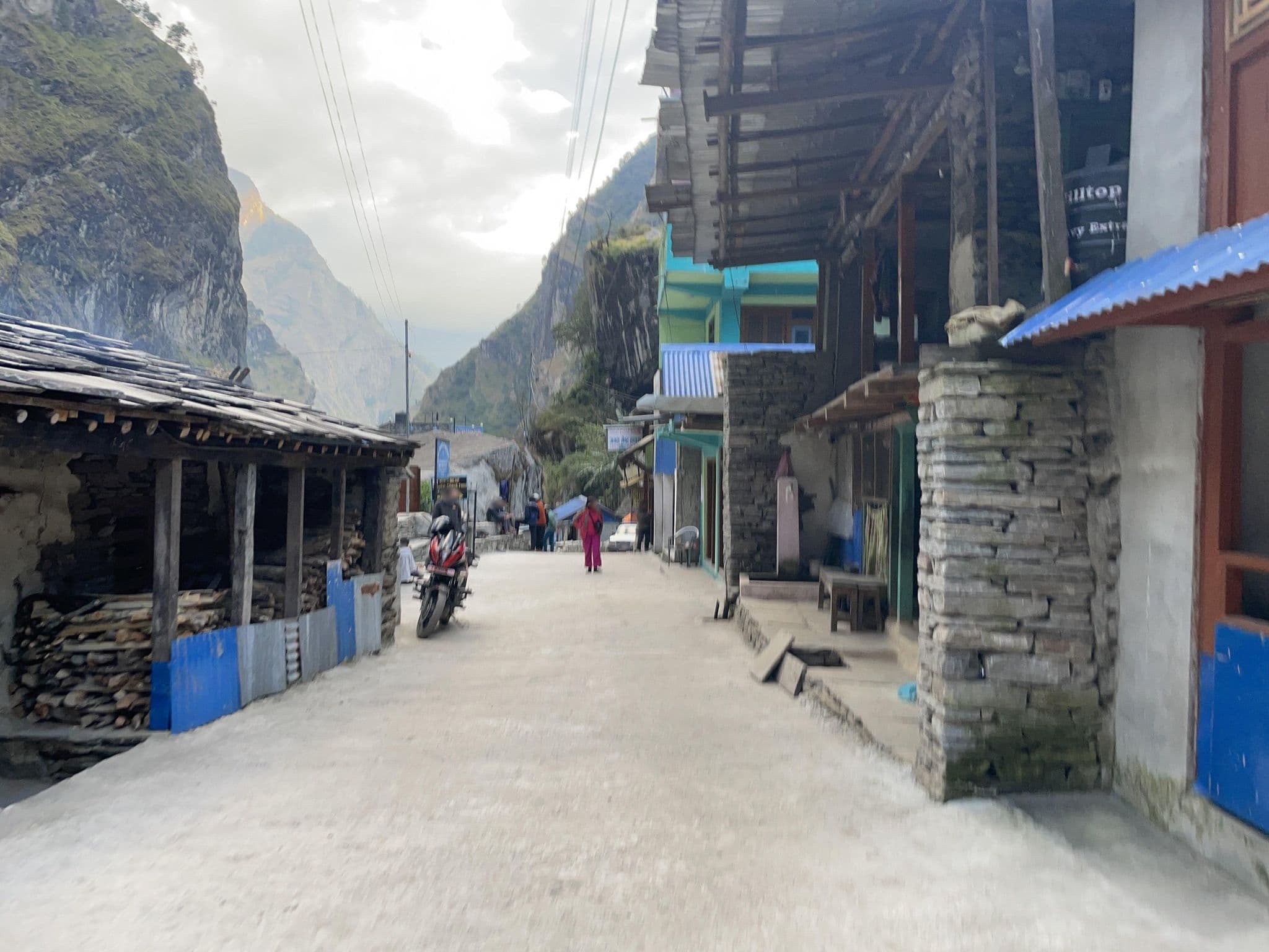 Street view near Rubinala Inn, Besisahar — © wrynearson (CC BY-SA · Mapillary)