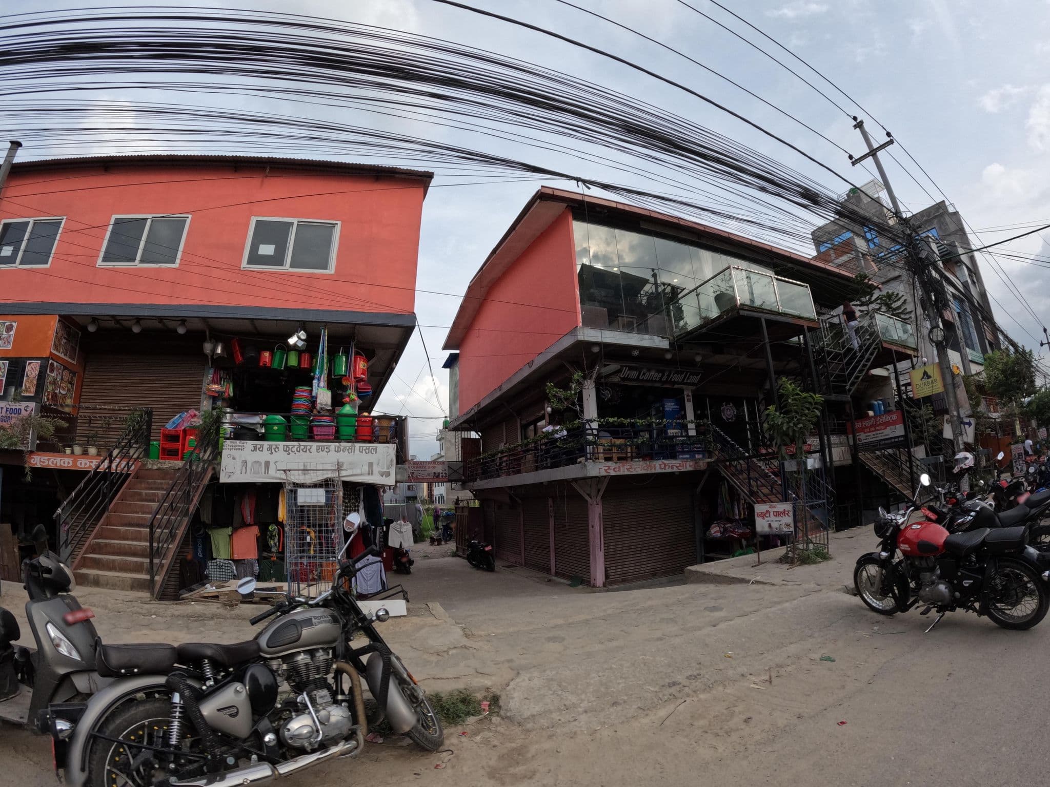 Street view near Durbar Resort and Banquet, Madhyapur Thimi — © sachin_manandhar (CC BY-SA · Mapillary)