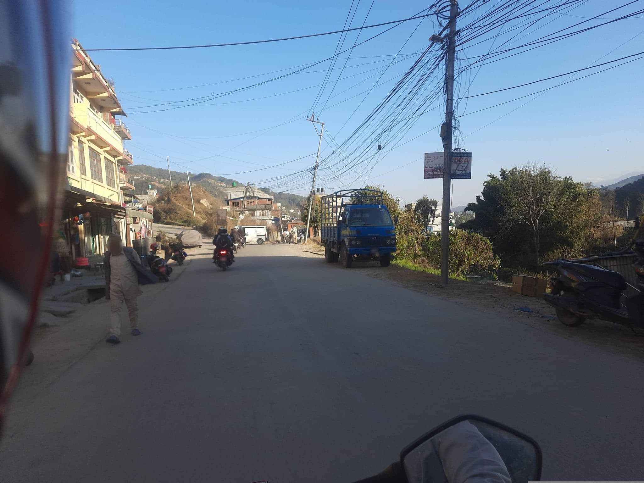 Street view near Kritika Khaja Ghar, Banepā — © jitmaps (CC BY-SA · Mapillary)
