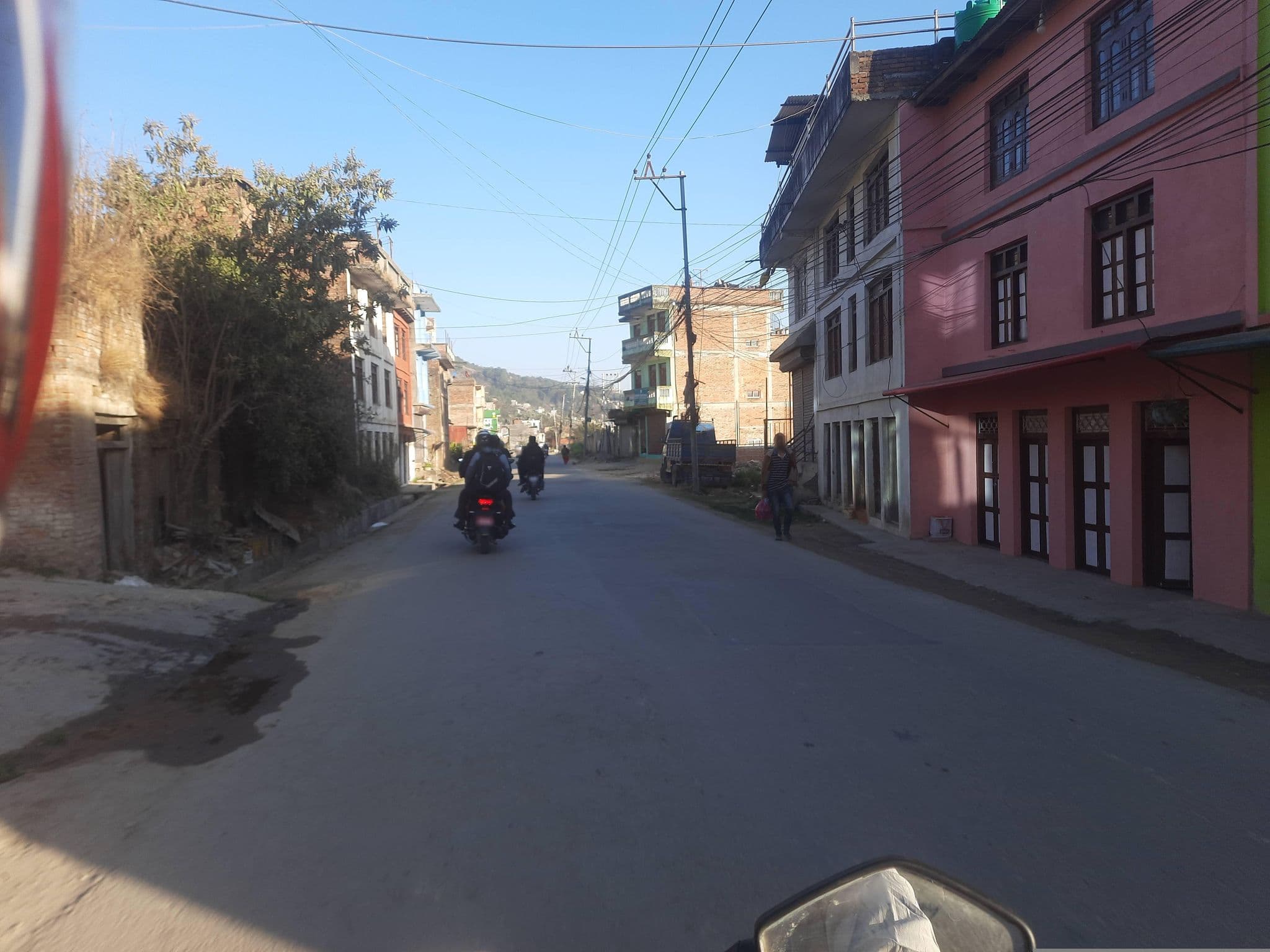Street view near Sabin Khaja Ghar, Banepā — © jitmaps (CC BY-SA · Mapillary)