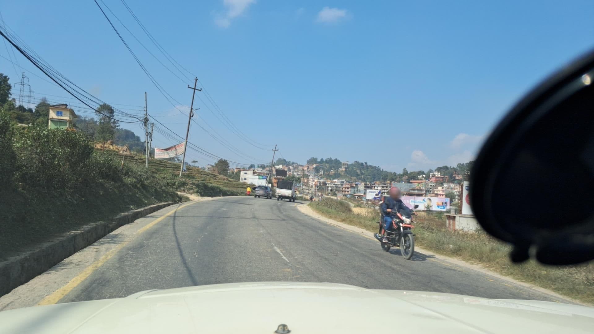 Street view near Bamboo Sekuwa Hub & Resort, kankrabari Dovan — © roadroid (CC BY-SA · Mapillary)