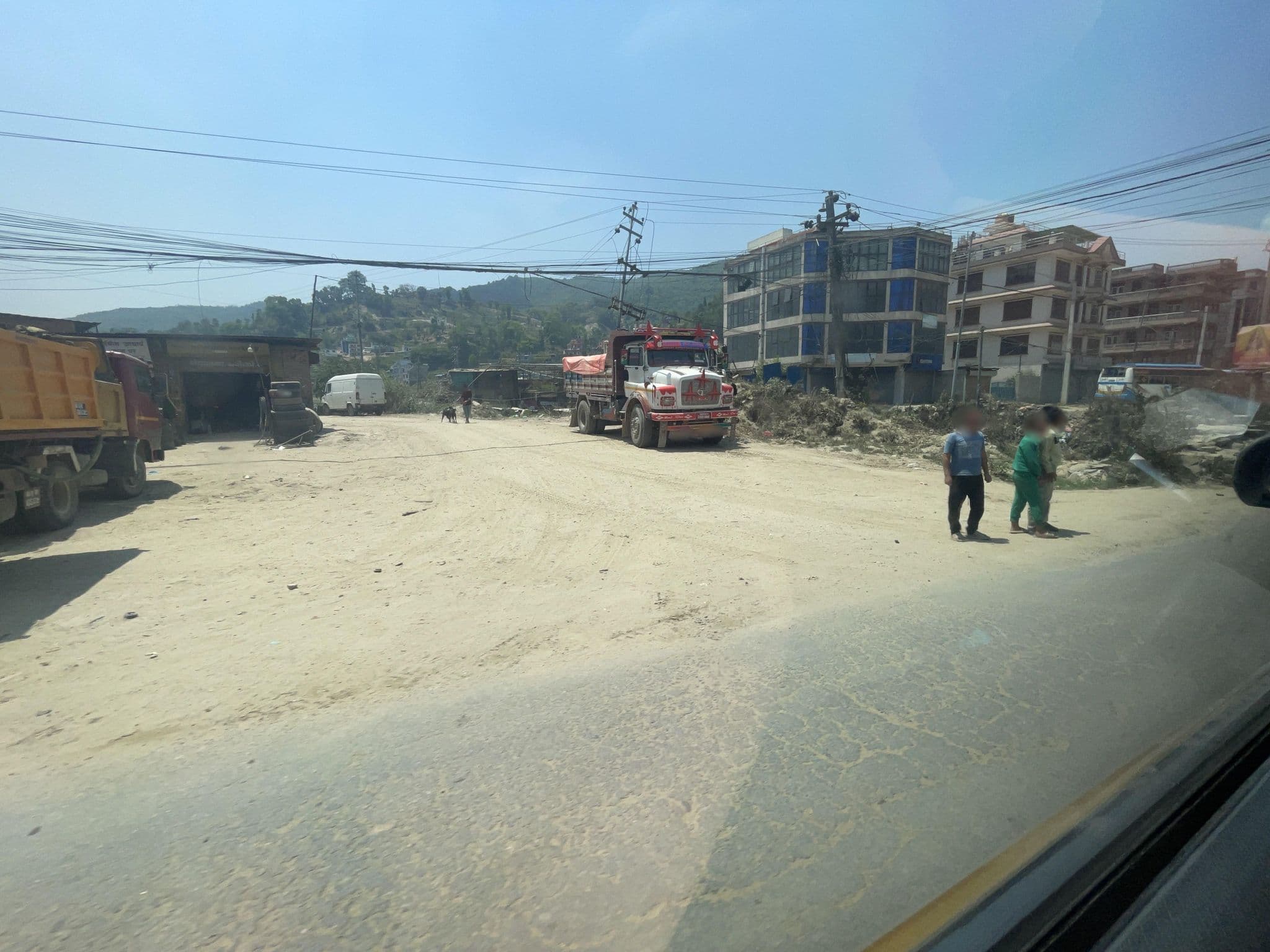 Street view near Krisha Khaja Ghar, Banepā — © vagrant42 (CC BY-SA · Mapillary)