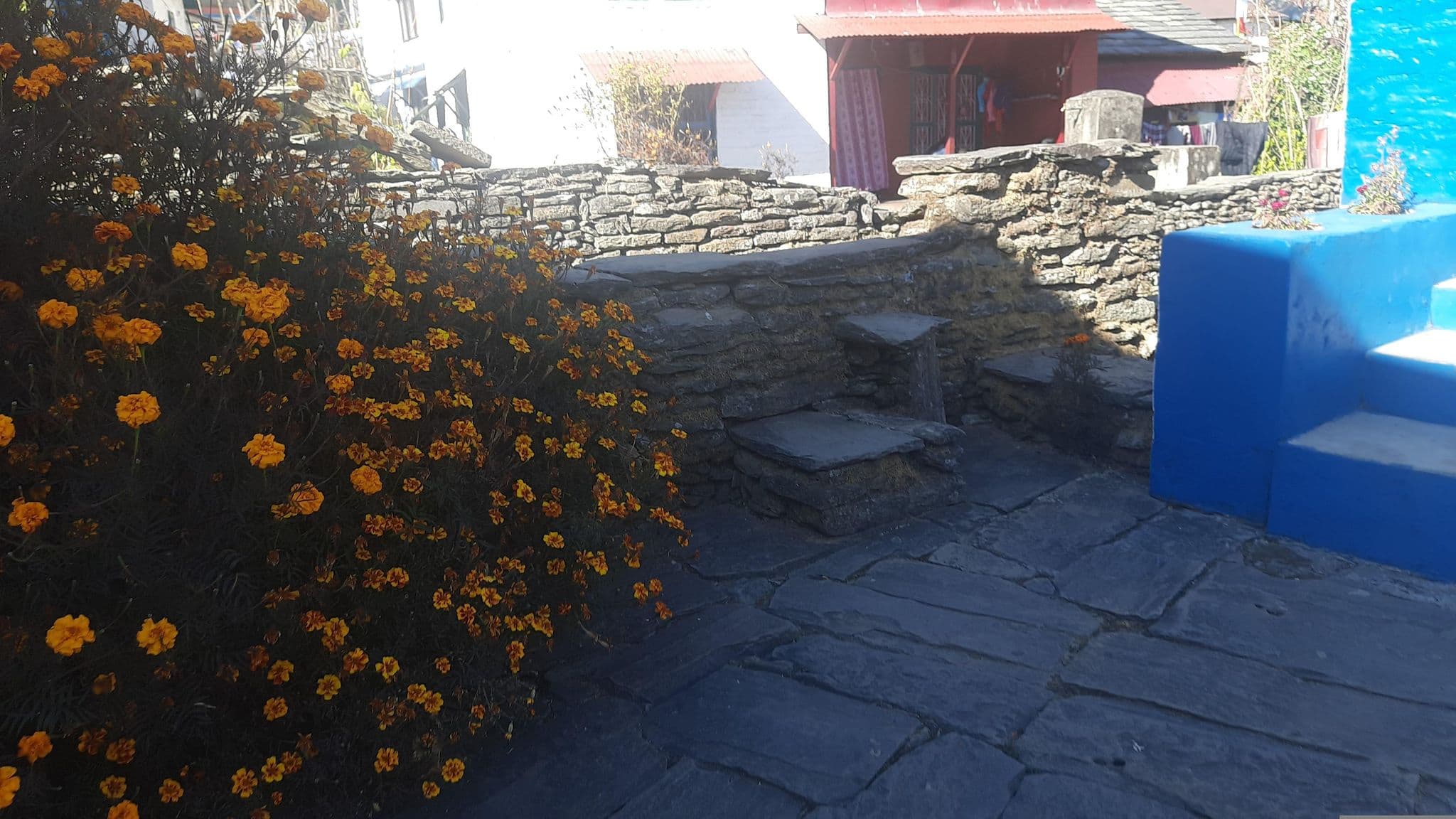 Street view near Sirubari Homestay, House No. 16, Kusma — © ShresthaShristi (CC BY-SA · Mapillary)