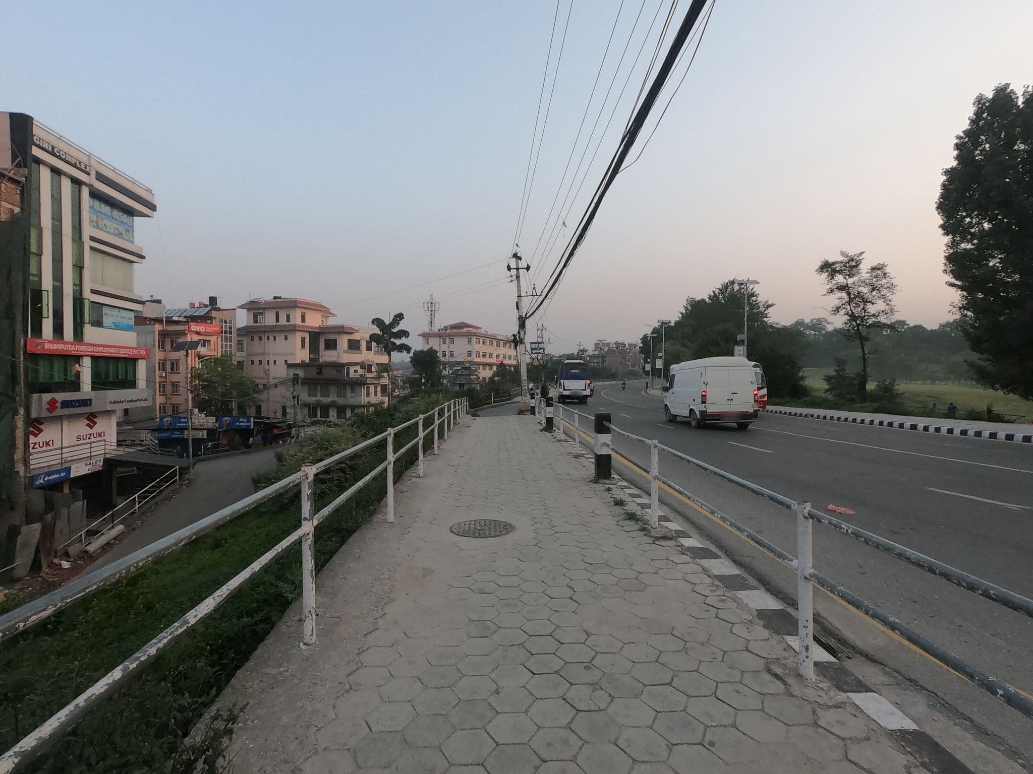 Street view near Hotel Aerocity, Kathmandu