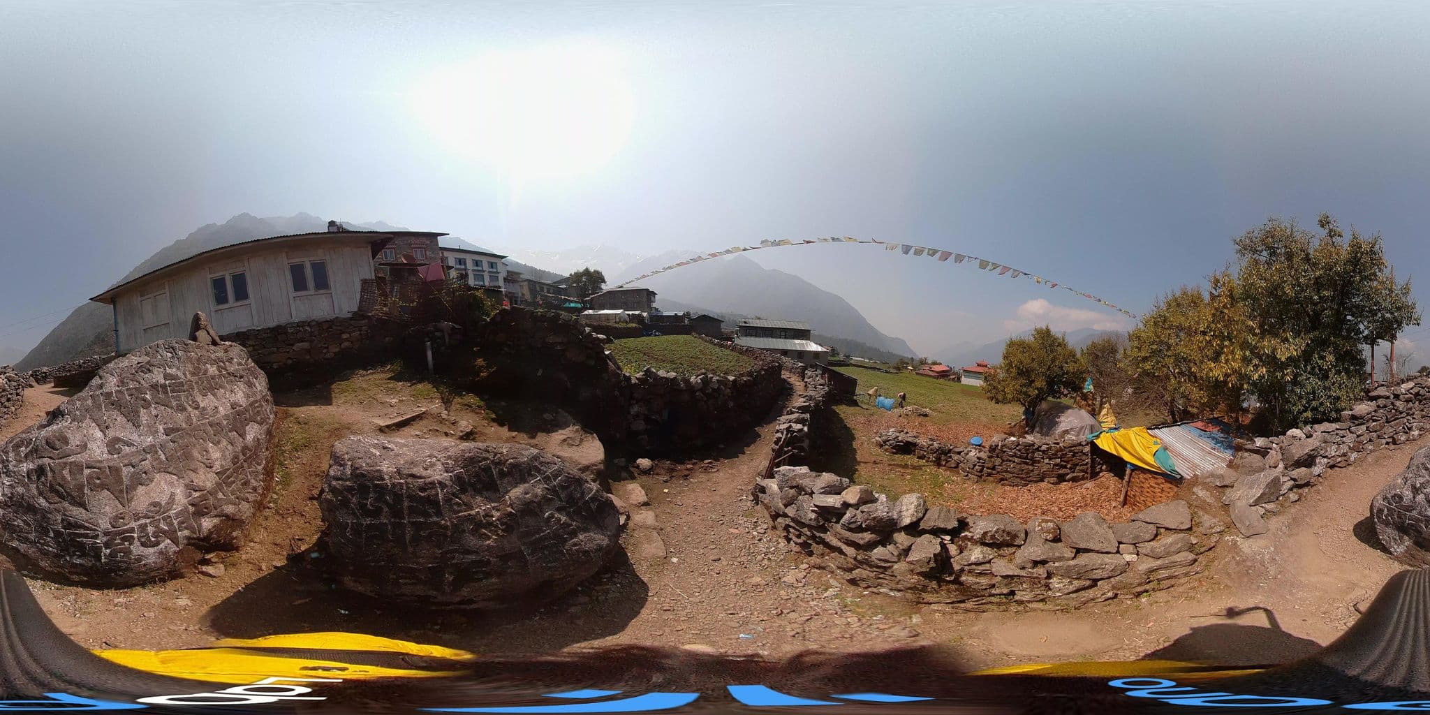 Street view near Hotel Norling Lodge & Restaurant, Namche Bazaar