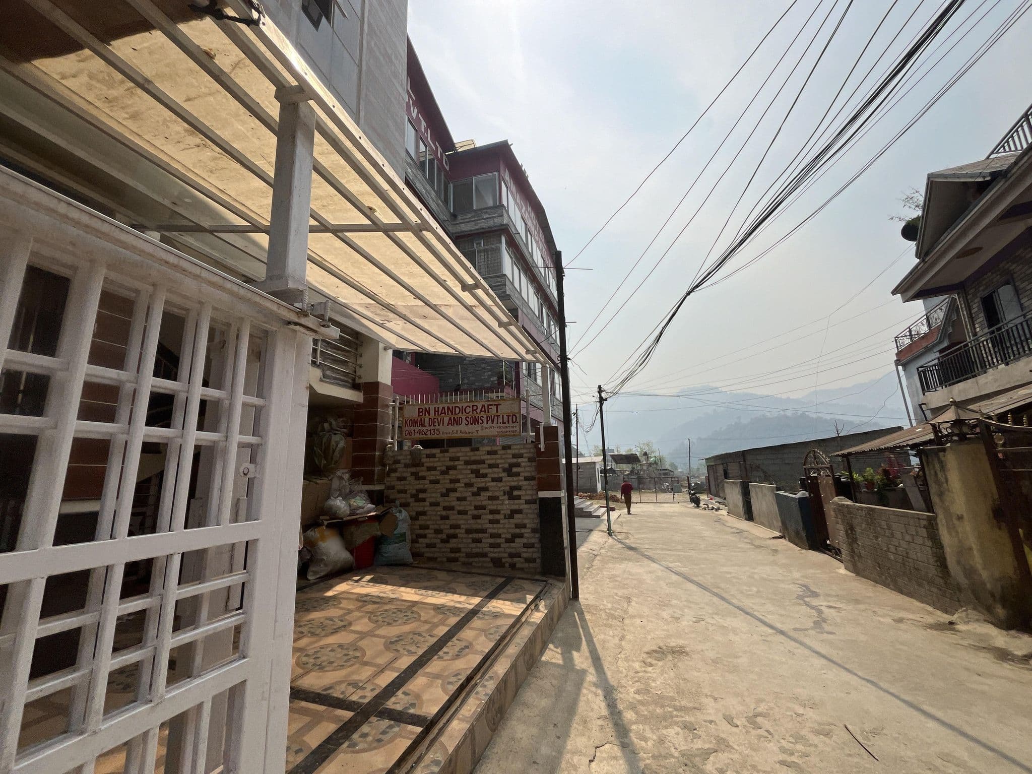 Street view near Hotel Amazon, Pokhara