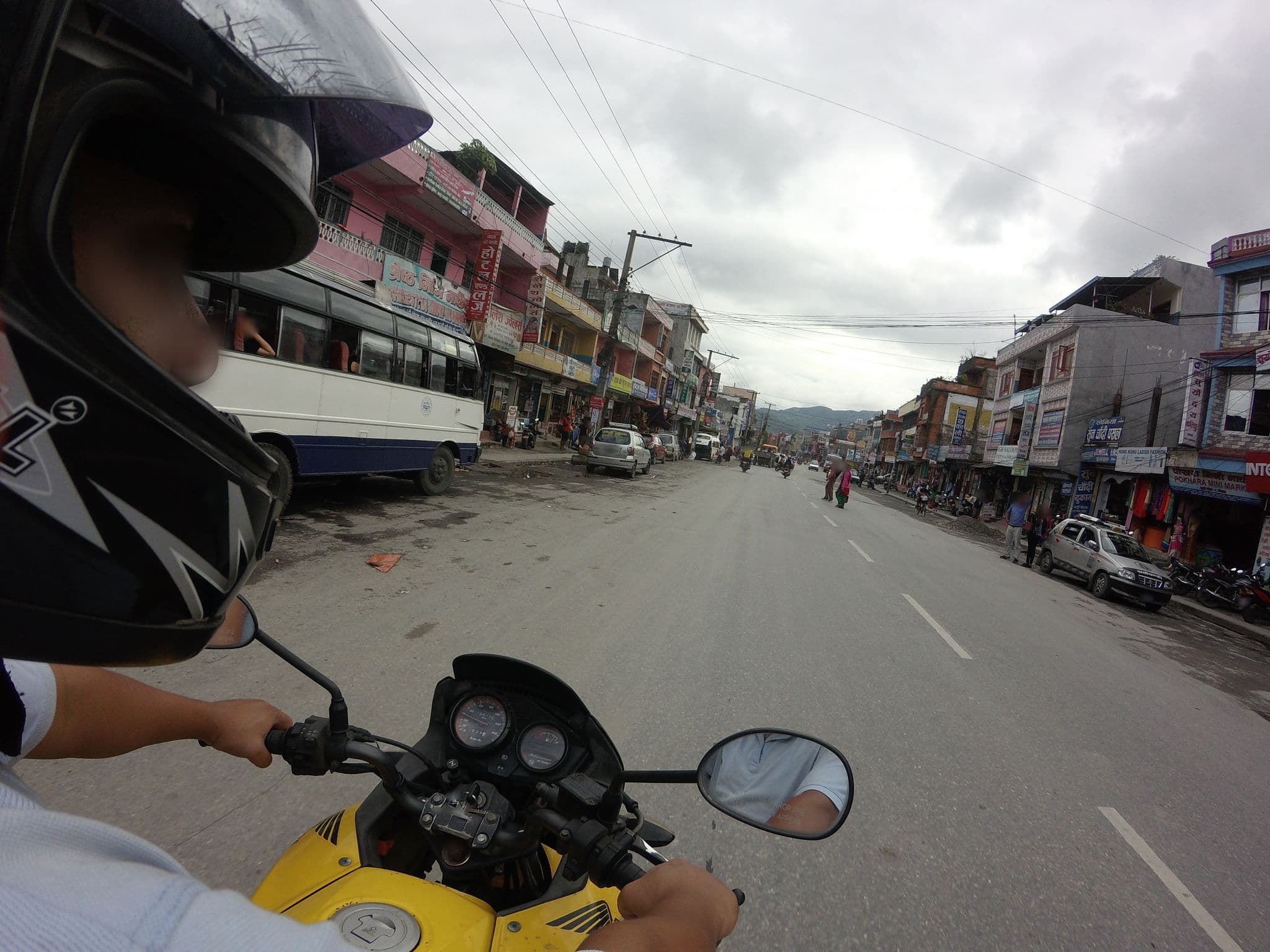 Street view near Syangja Hotel and Lodge, Pokhara — © thapa7 (CC BY-SA · Mapillary)