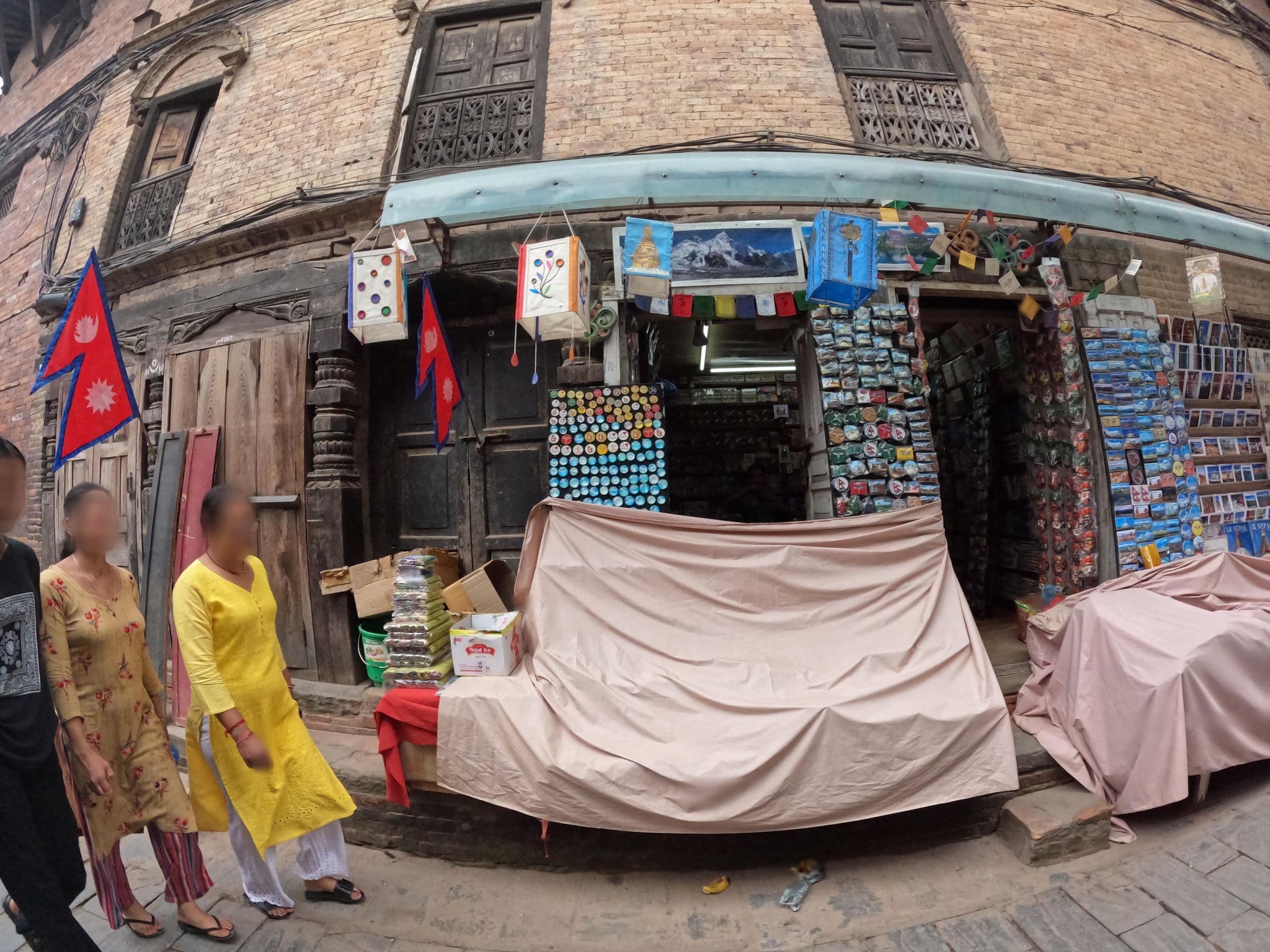 Street view near Pradhan House Homestay, Madhyapur Thimi — © sachin_manandhar (CC BY-SA · Mapillary)
