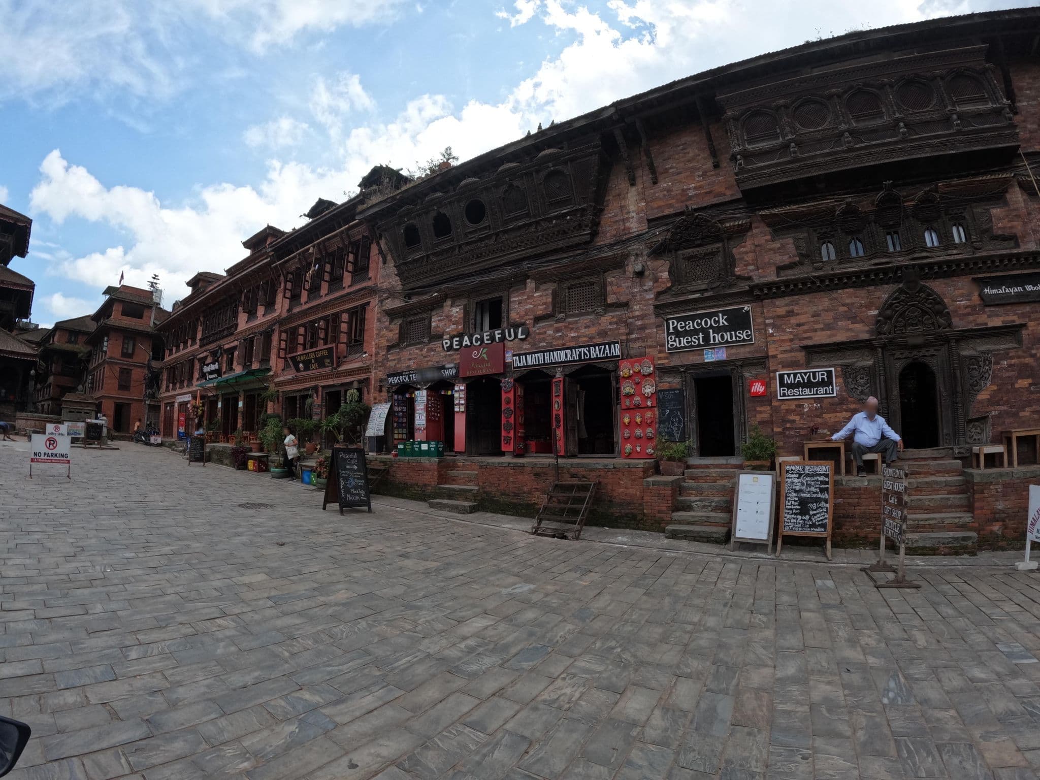 Street view near Peacock Guest House, Madhyapur Thimi — © sachin_manandhar (CC BY-SA · Mapillary)