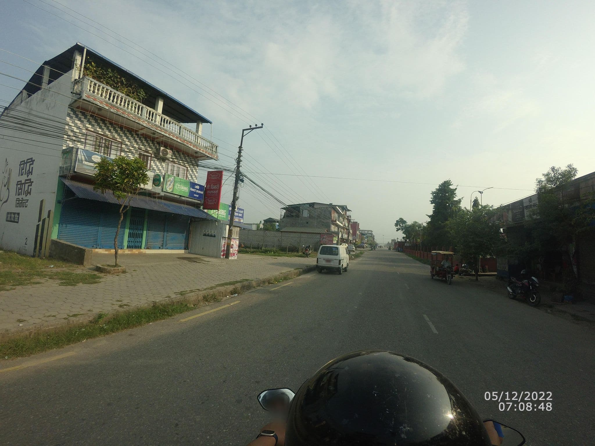 Street view near Ale Hotel, Bharatpur