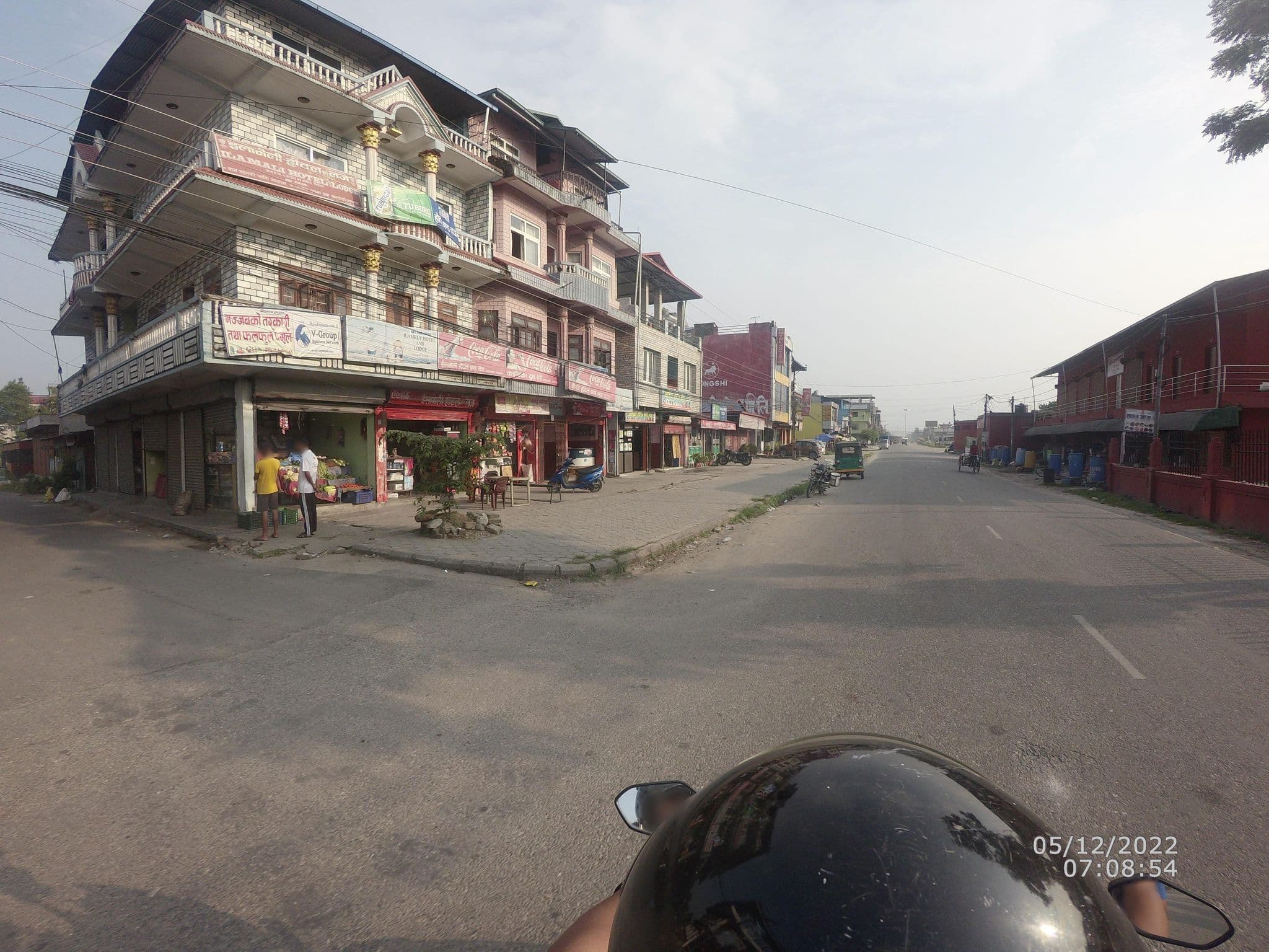 Street view near Bhairab Hotel & Lodge, Bharatpur