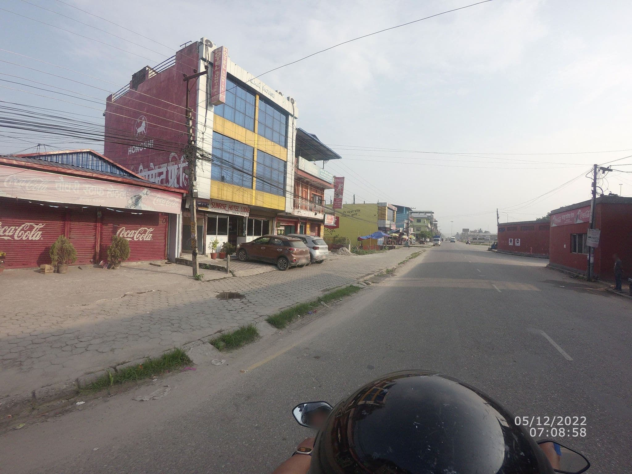 Street view near Hotel Gorkha Palace Lodge & Restaurant, Bharatpur