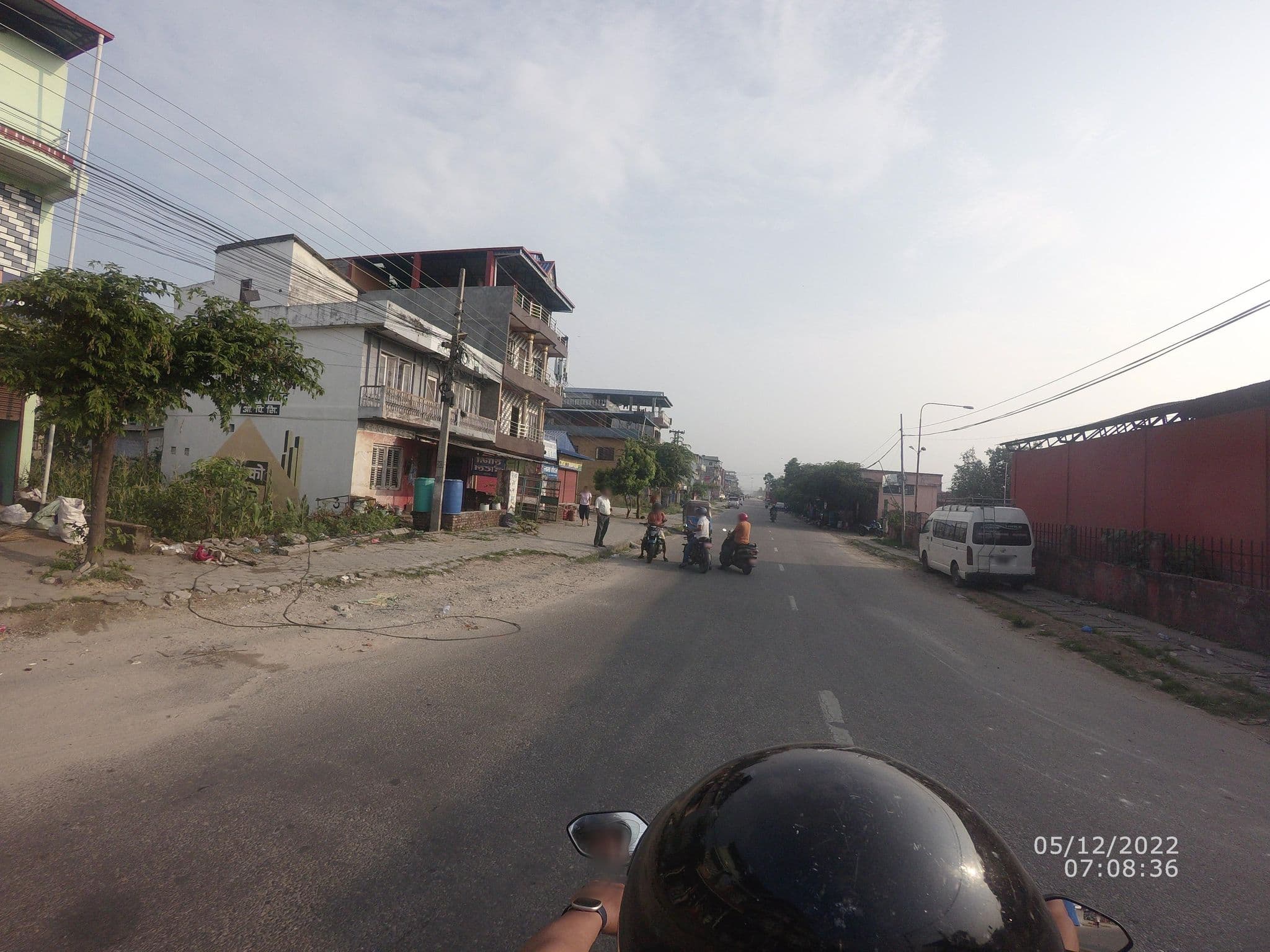 Street view near Lama Hotel, Bharatpur
