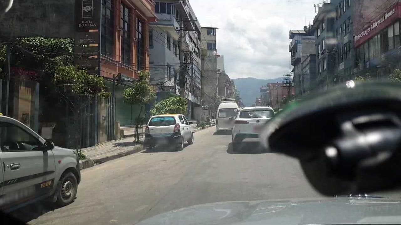 Street view near Hotel Shambala, Kathmandu