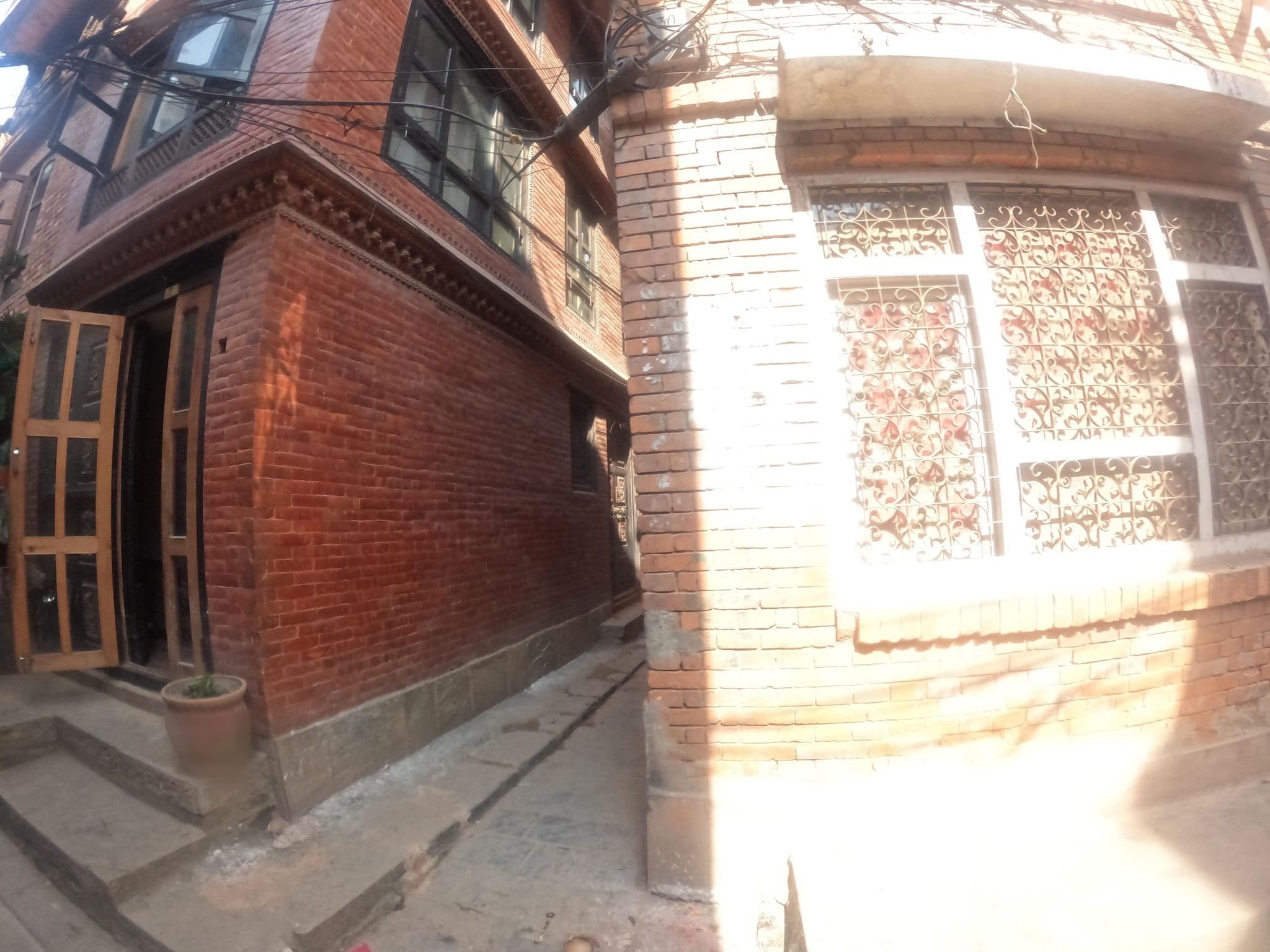 Street view near Hotel Vintage Home, Madhyapur Thimi — © sachin_manandhar (CC BY-SA · Mapillary)
