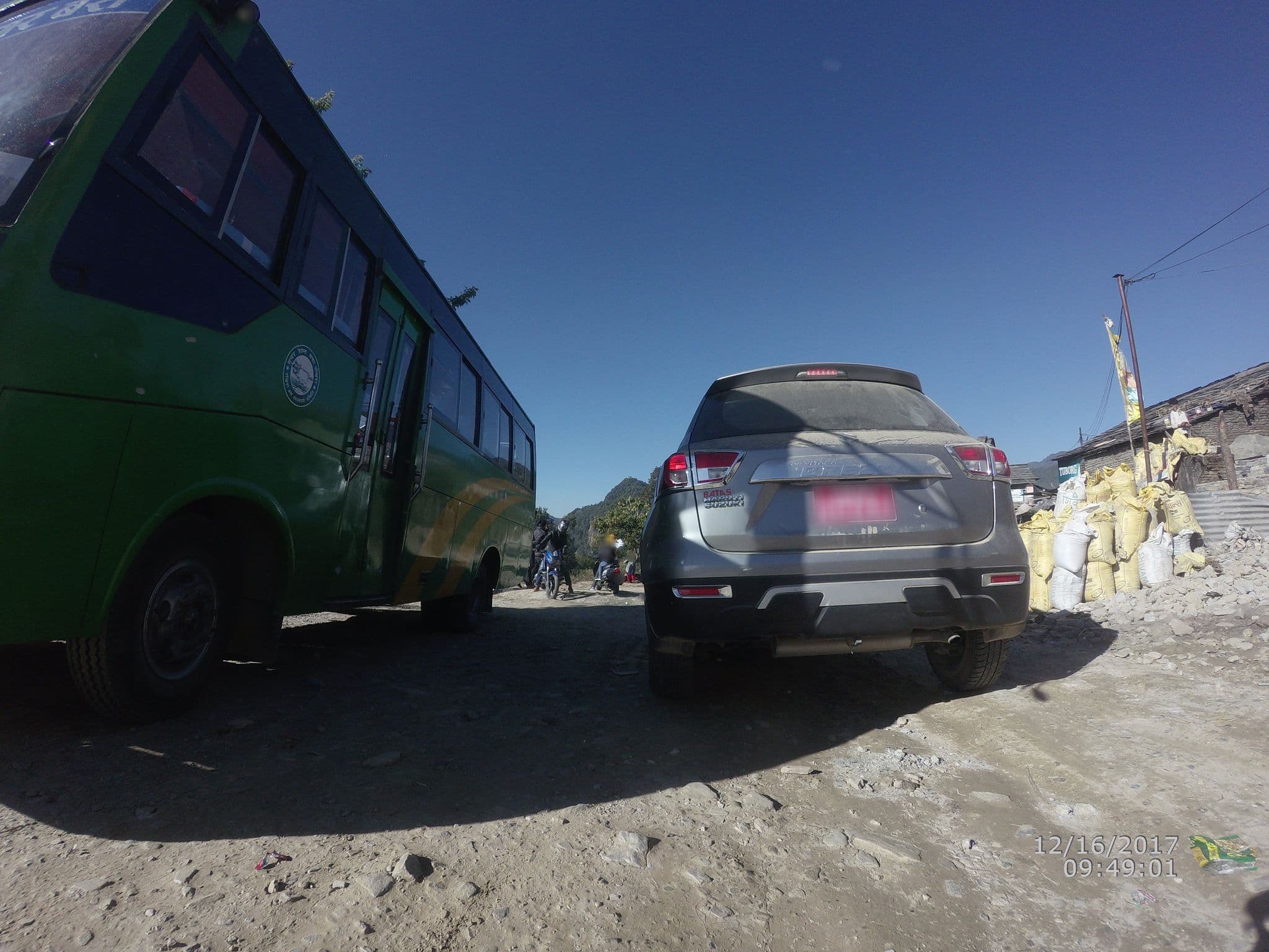 Street view near Peace Karma View, Pokhara