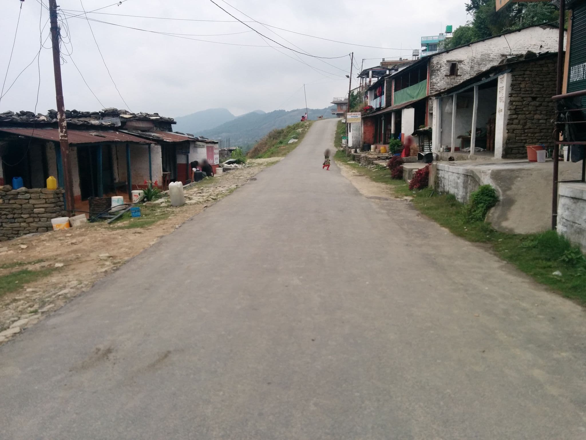 Street view near Hotel High Ground Inn, Pokhara