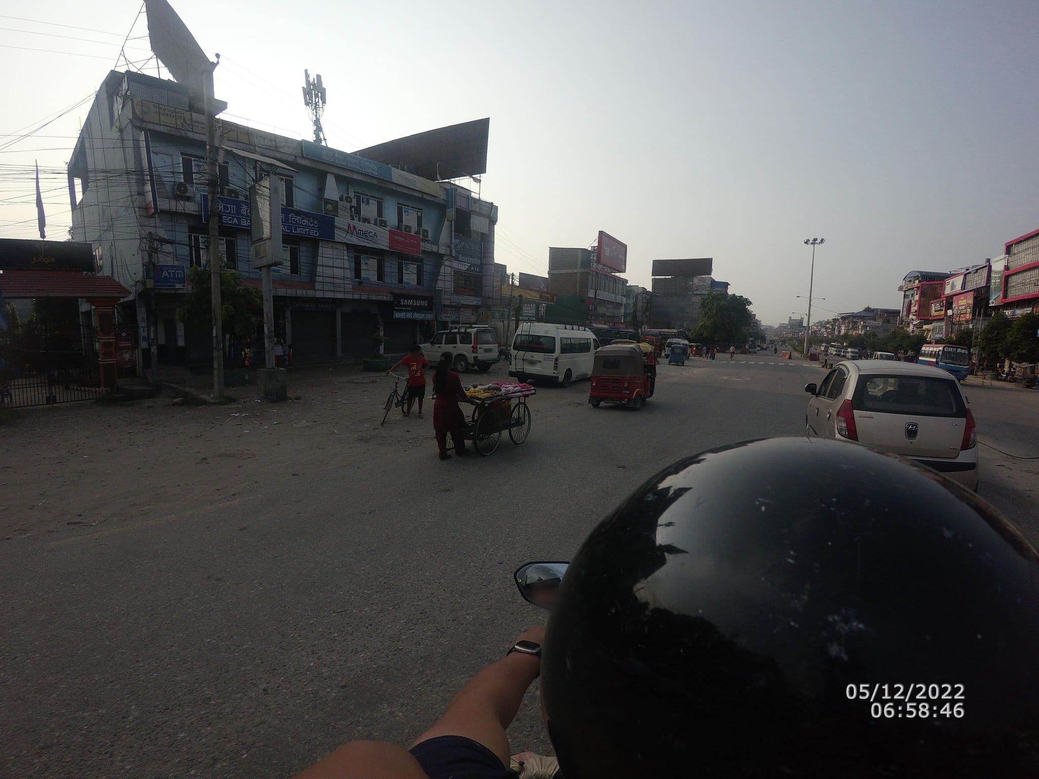 Street view near Srishti Srijana Hotel, Bharatpur — © thapa7 (CC BY-SA · Mapillary)