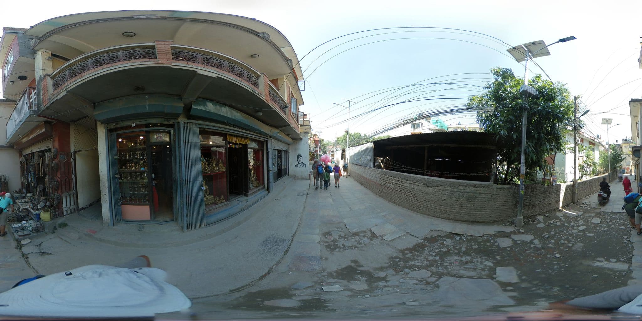 Street view near Drakon Nest Homestay, Kathmandu