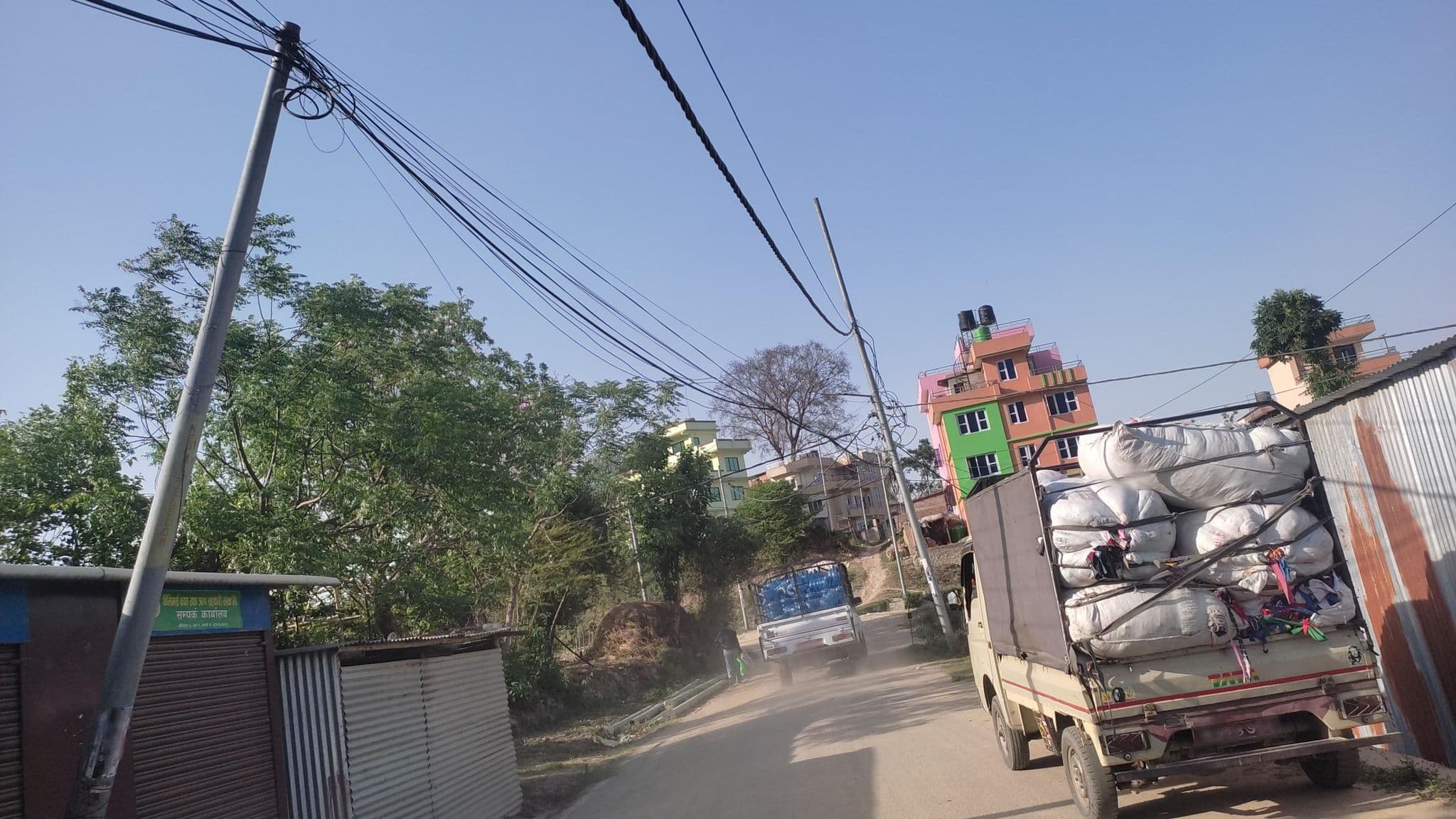 Street view near Boson View Point, Ki̇̄rtipur — © prashanna21 (CC BY-SA · Mapillary)