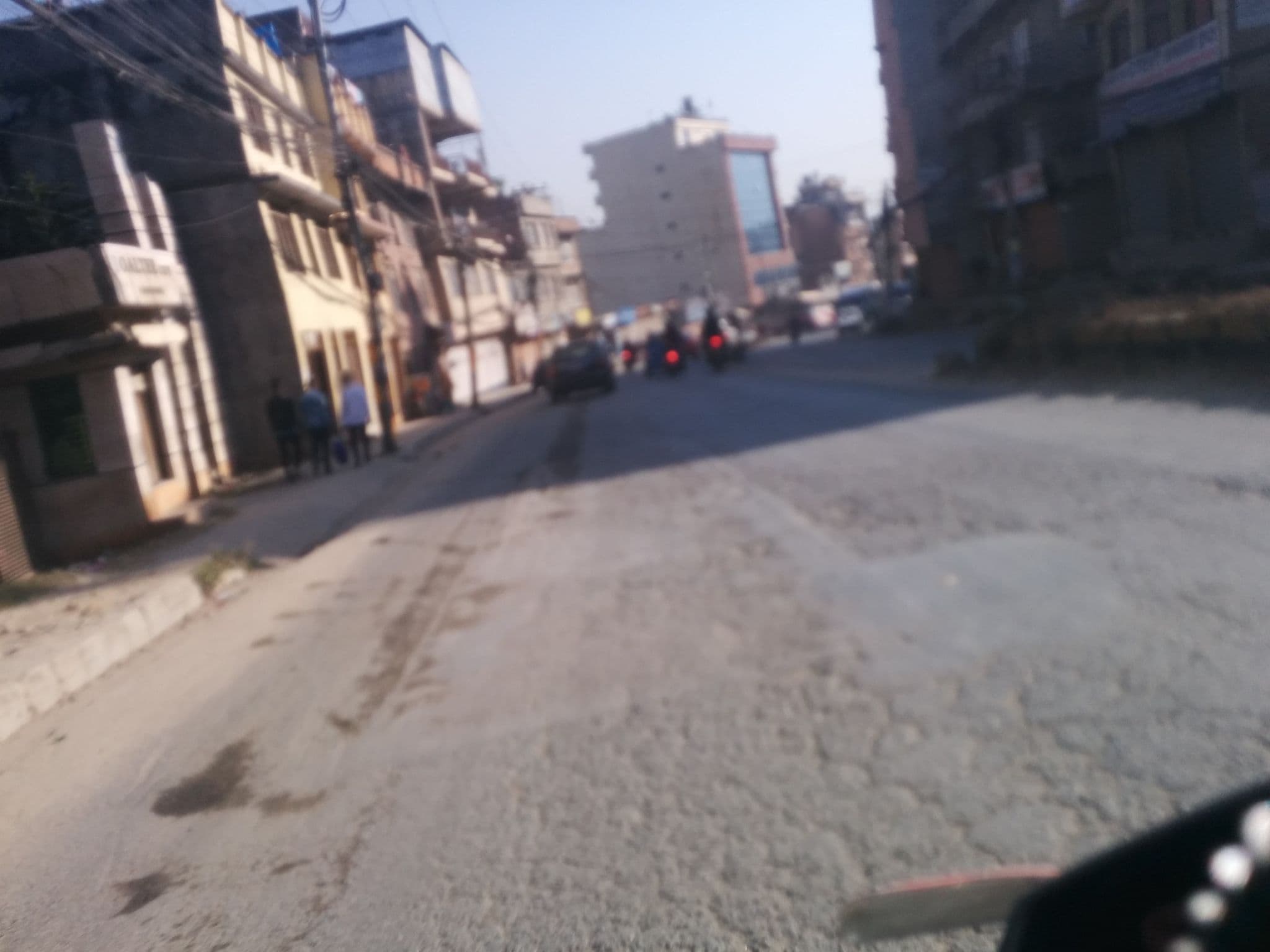 Street view near Soaltee city apartment, Ki̇̄rtipur — © sarugthapa (CC BY-SA · Mapillary)