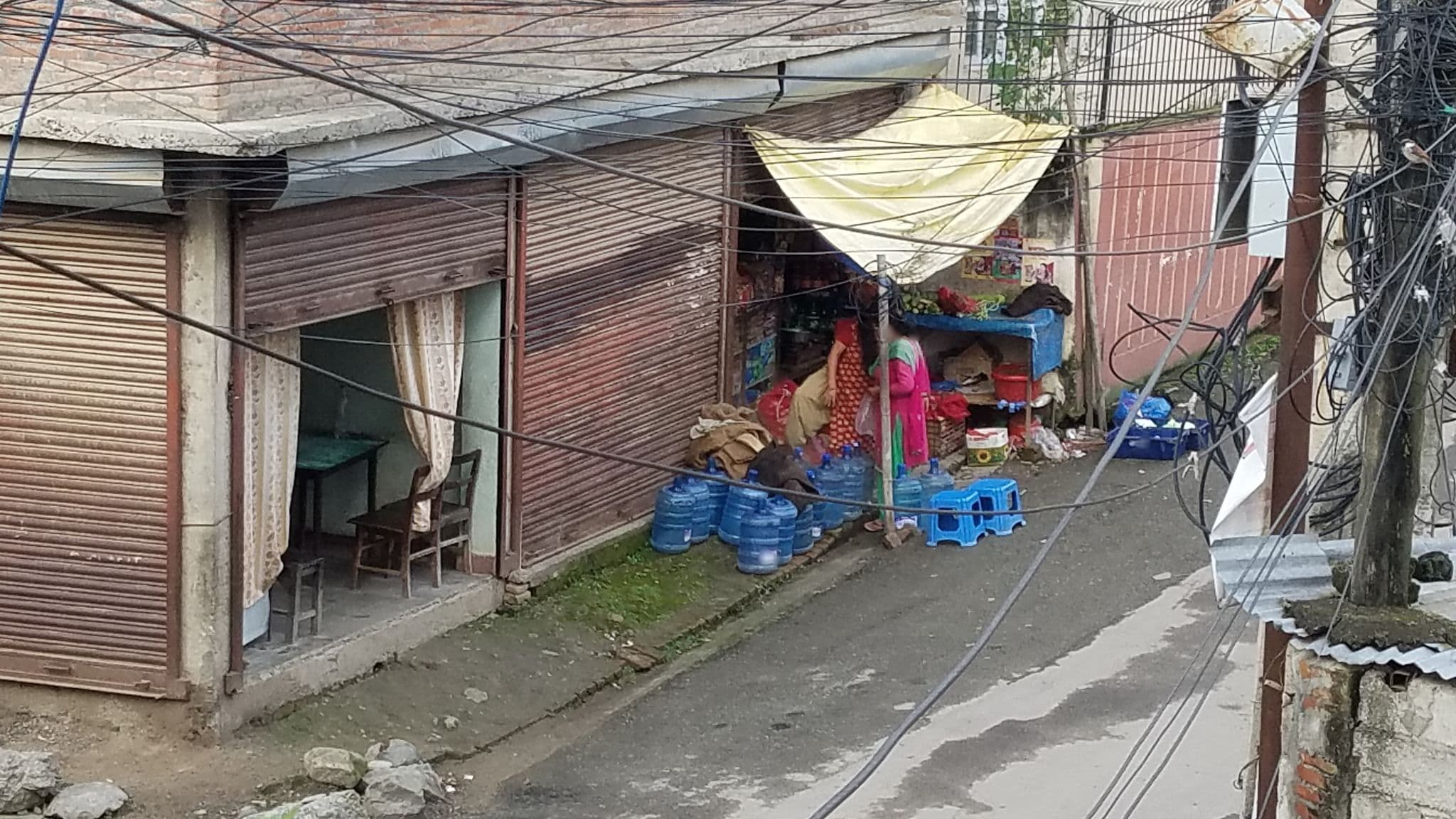 Street view near Papaya House Apartment Hotel (AirBnB), Kathmandu