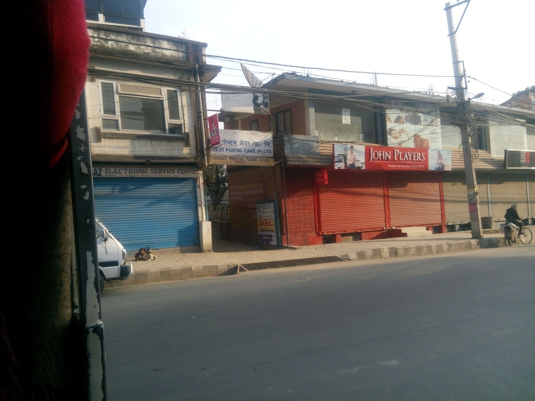 Street view near Hotel Clarion, Pātan