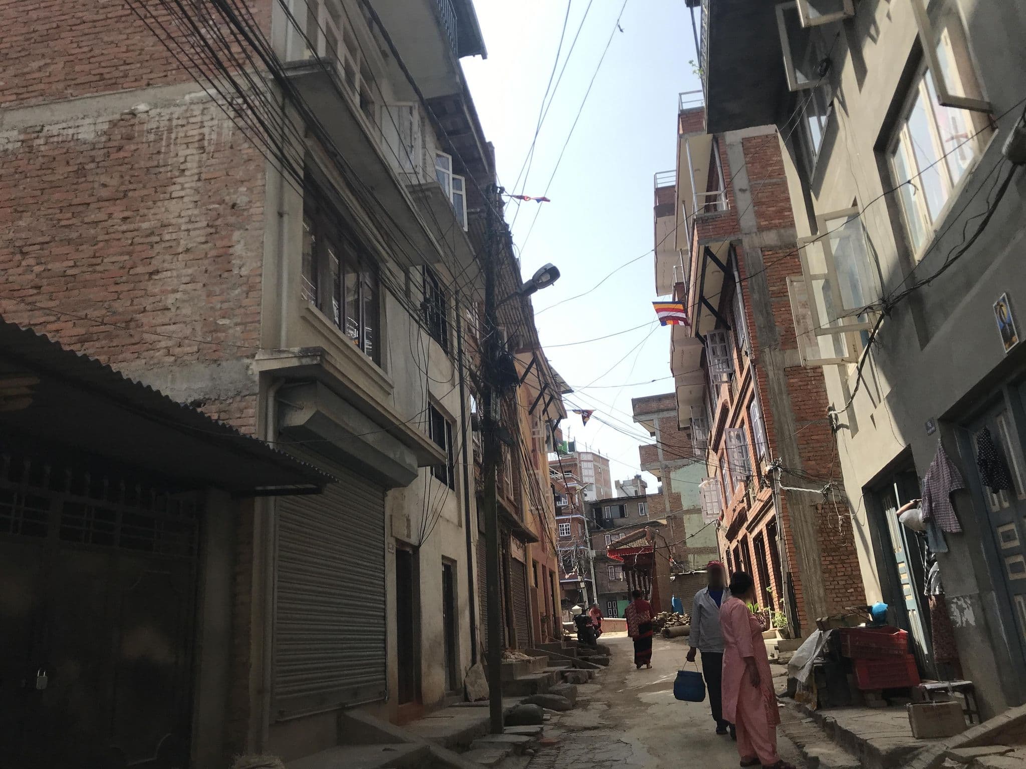 Street view near Kirtipur Hill Side Resort, Ki̇̄rtipur — © brojenmay (CC BY-SA · Mapillary)