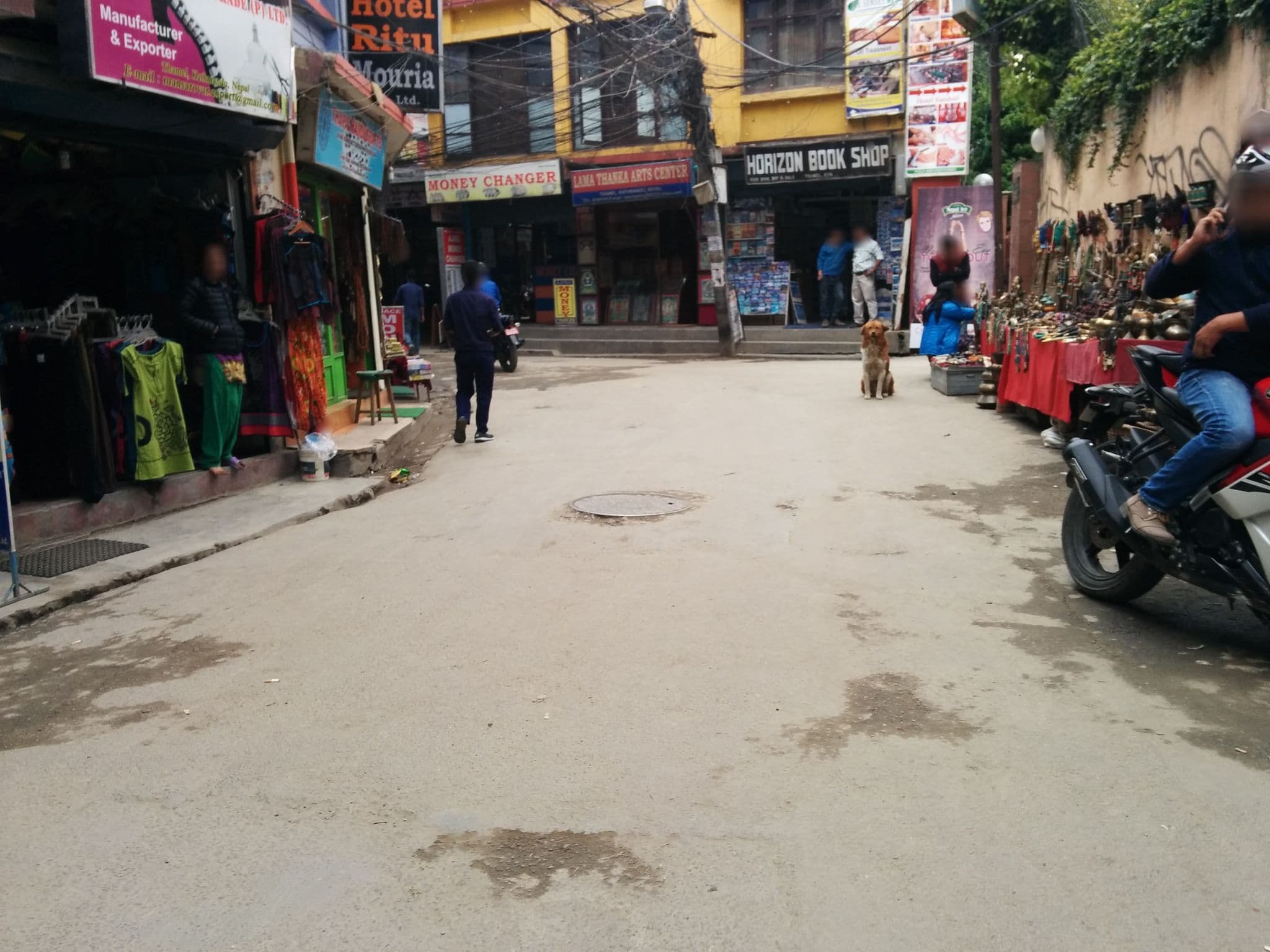 Street view near Hotel ACME, Kathmandu — © sashazykov (CC BY-SA · Mapillary)