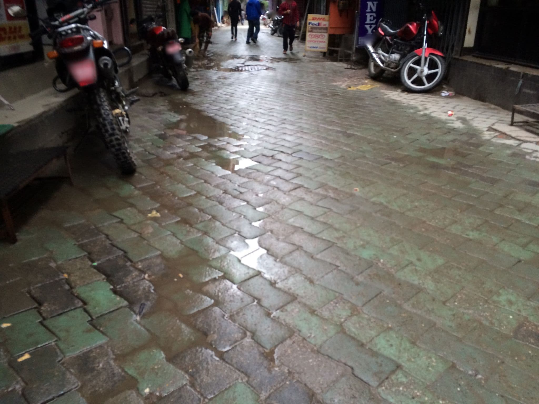 Street view near Avataar Kathmandu Hotel, Kathmandu — © akimasa (CC BY-SA · Mapillary)