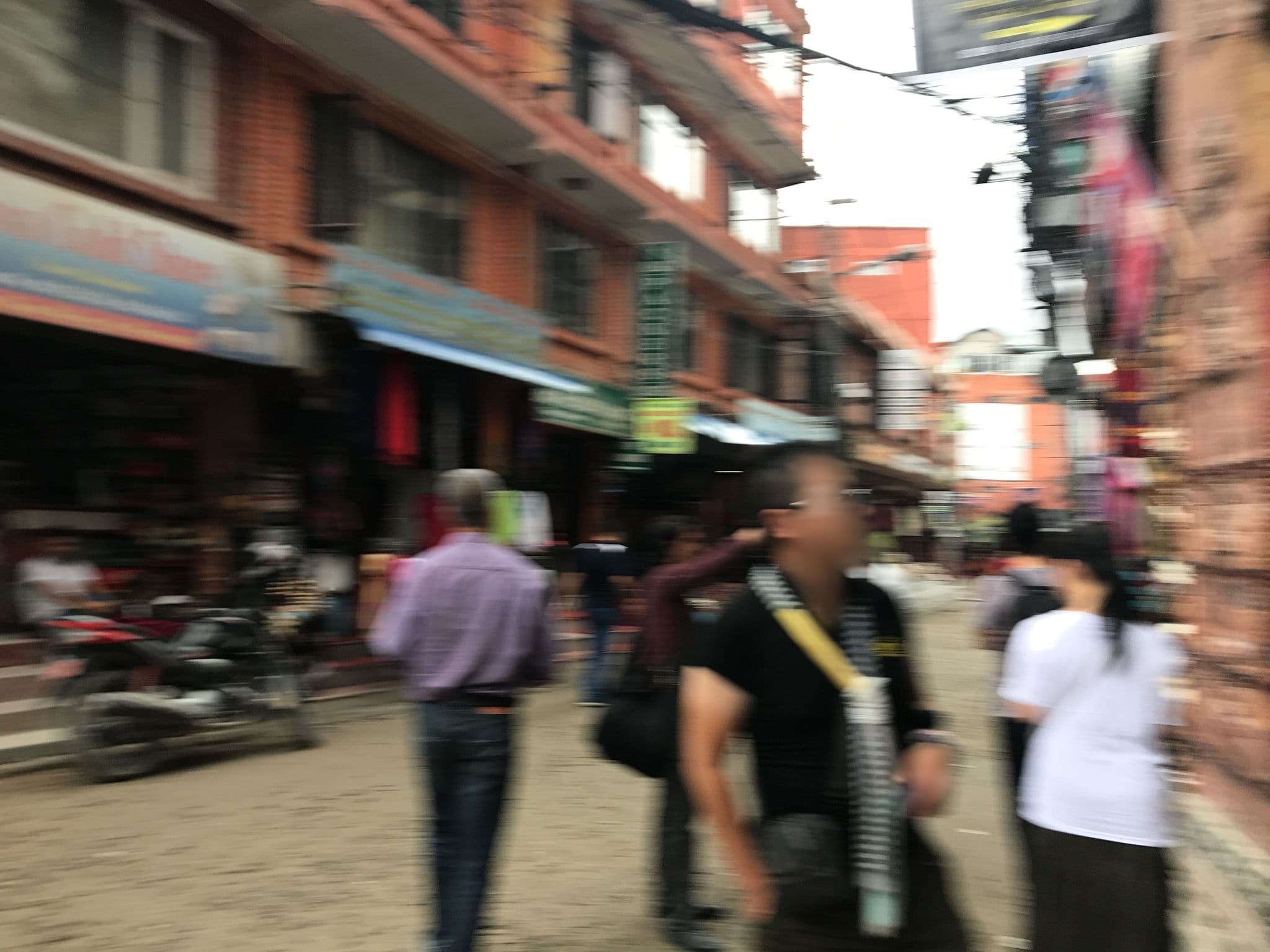 Street view near Hotel Lucky Star, Kathmandu