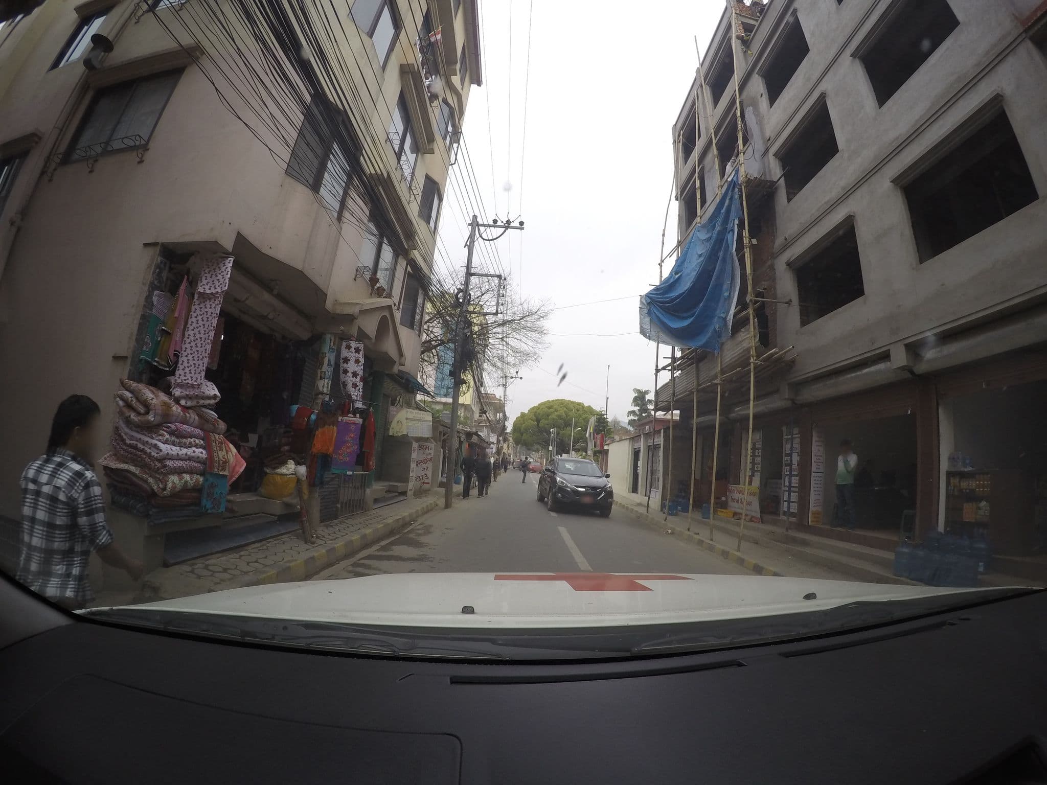 Street view near Grand Hotel, Ki̇̄rtipur — © emilyeros (CC BY-SA · Mapillary)