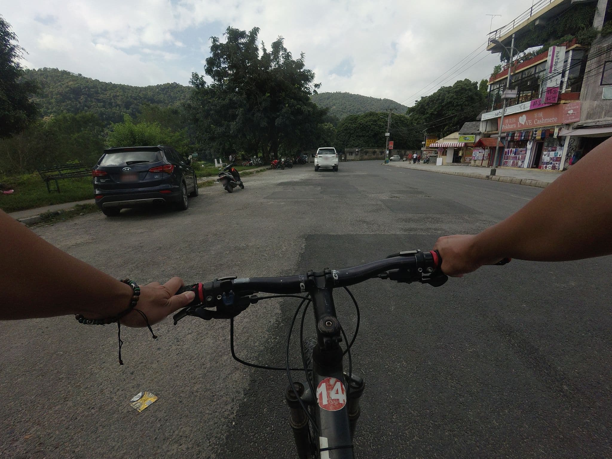 Street view near Hotel LakeSide, Pokhara