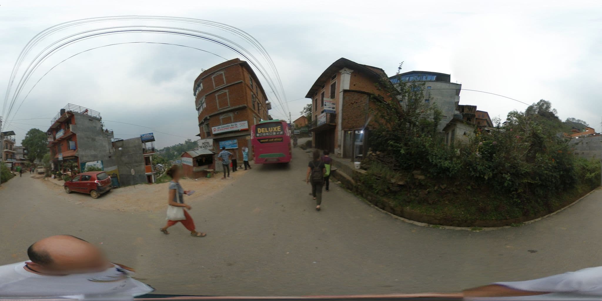 Street view near Rakshya Lodge, Bharatpur — © javiersanp (CC BY-SA · Mapillary)