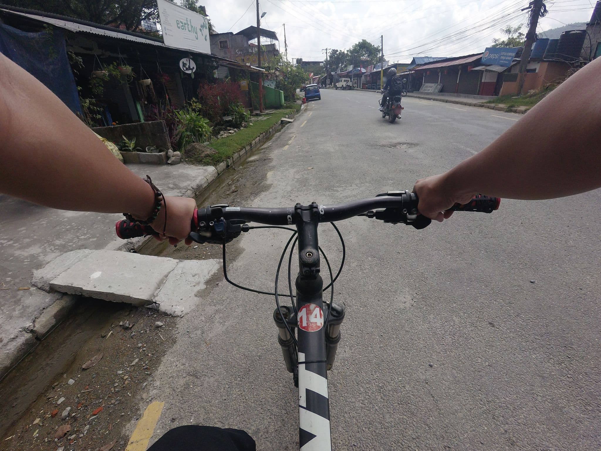 Street view near Cocoon, Pokhara — © GOwin (CC BY-SA · Mapillary)