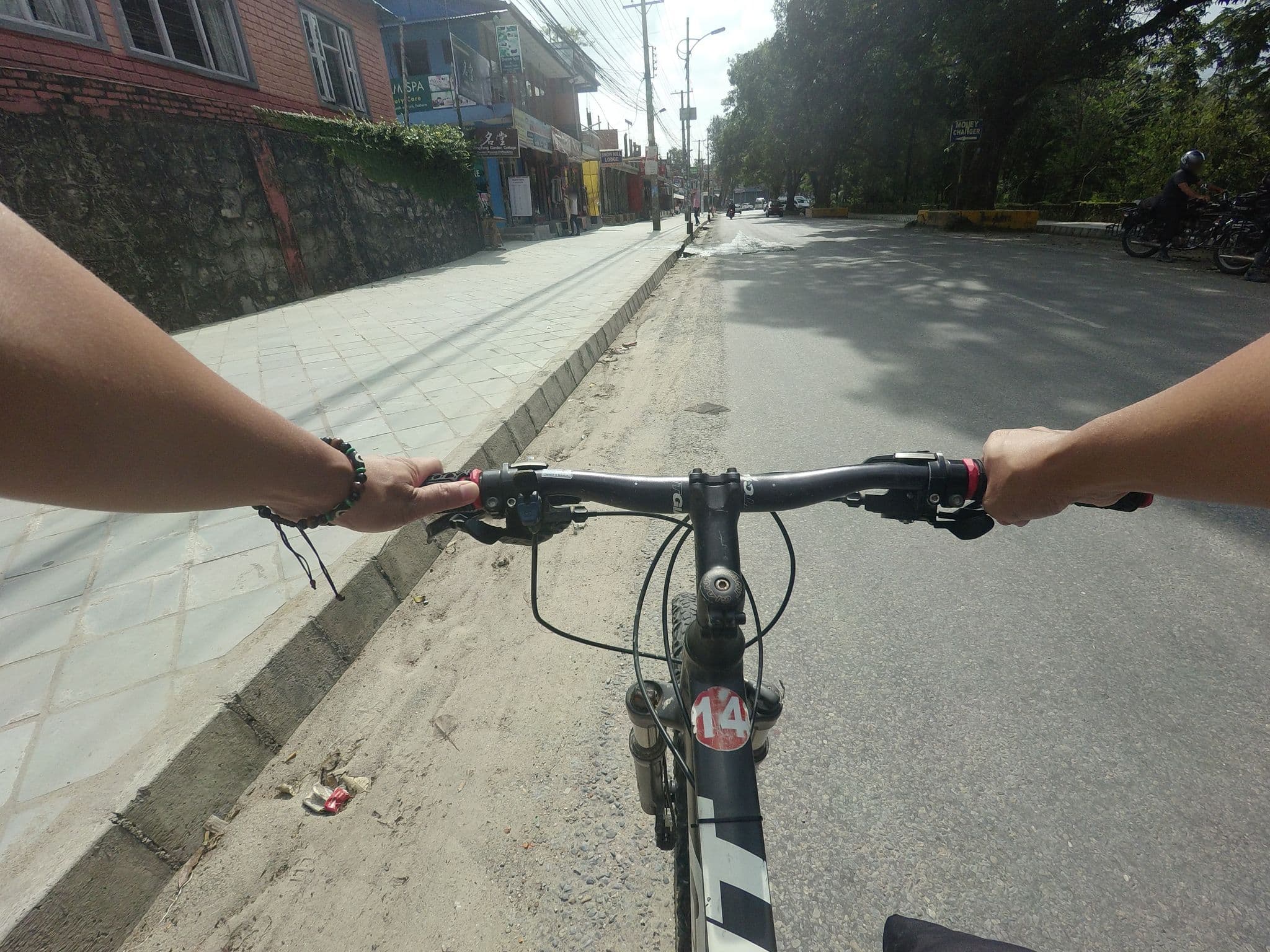 Street view near Ming Tang Garden Cottage, Pokhara