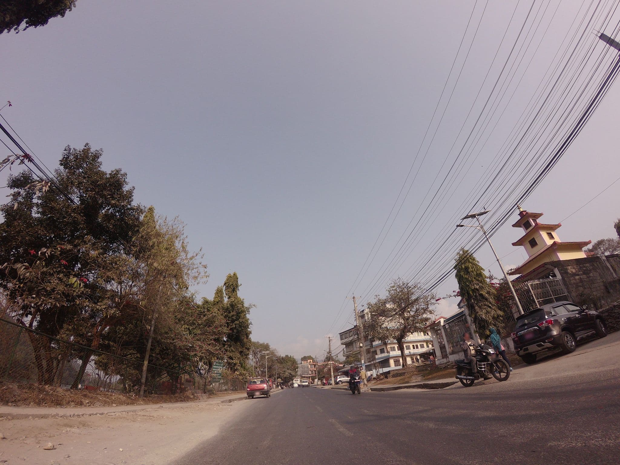 Street view near Florida Guest House, Pokhara