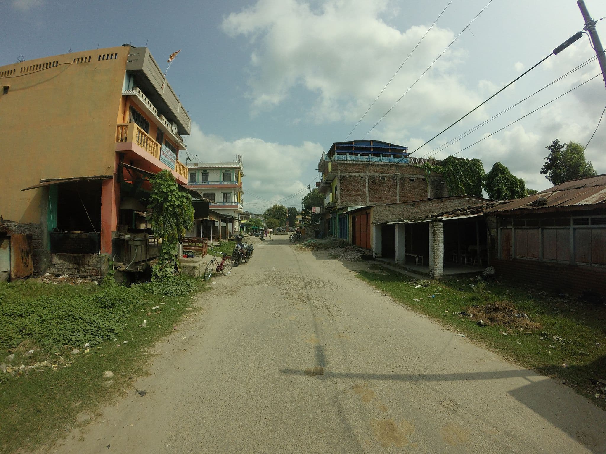 Street view near Ashokh Misthan Sweets Shop, Ṭikāpur — © nirabpudasaini (CC BY-SA · Mapillary)