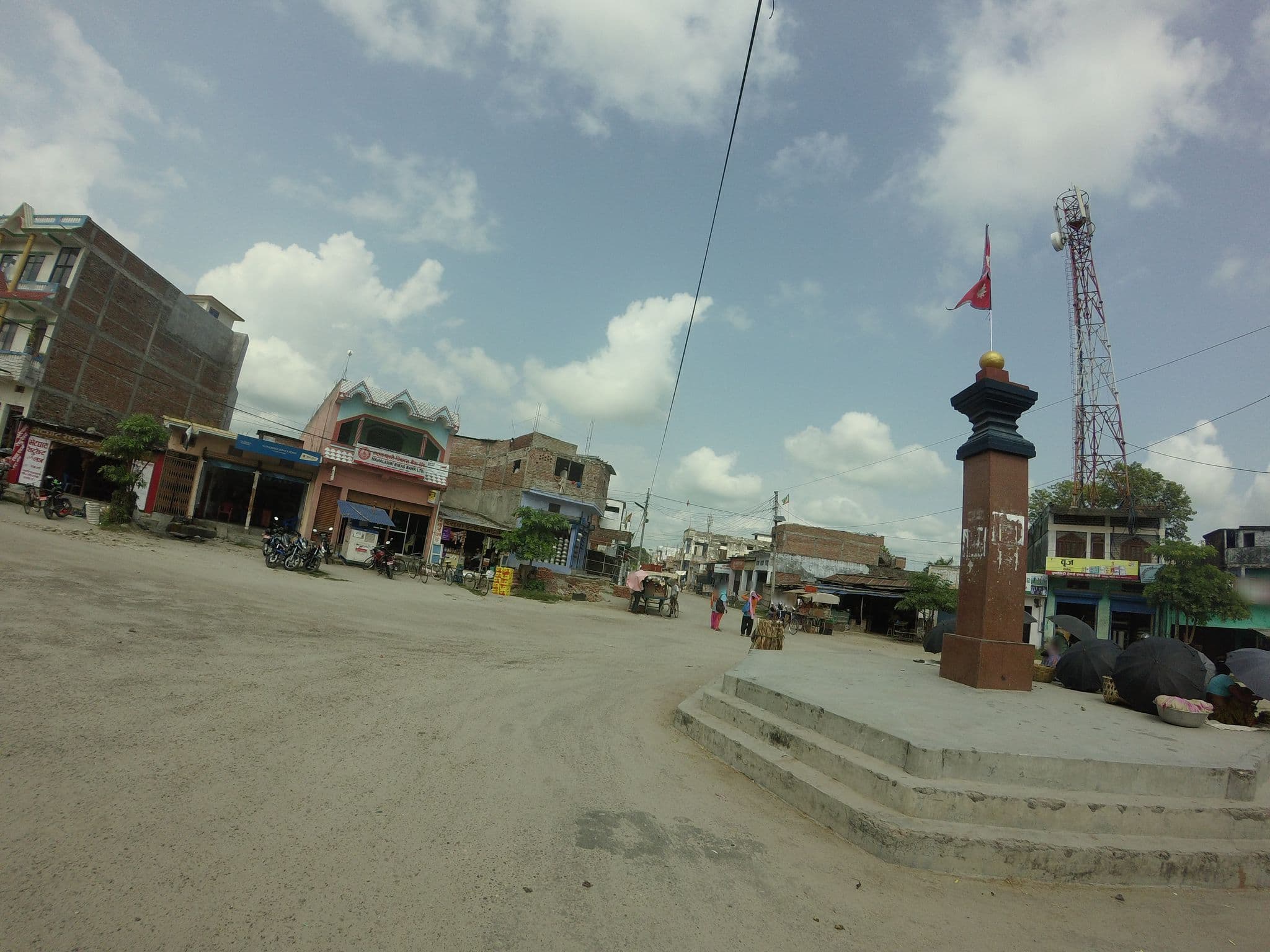 Street view near Hotel Century, Ṭikāpur — © nirabpudasaini (CC BY-SA · Mapillary)