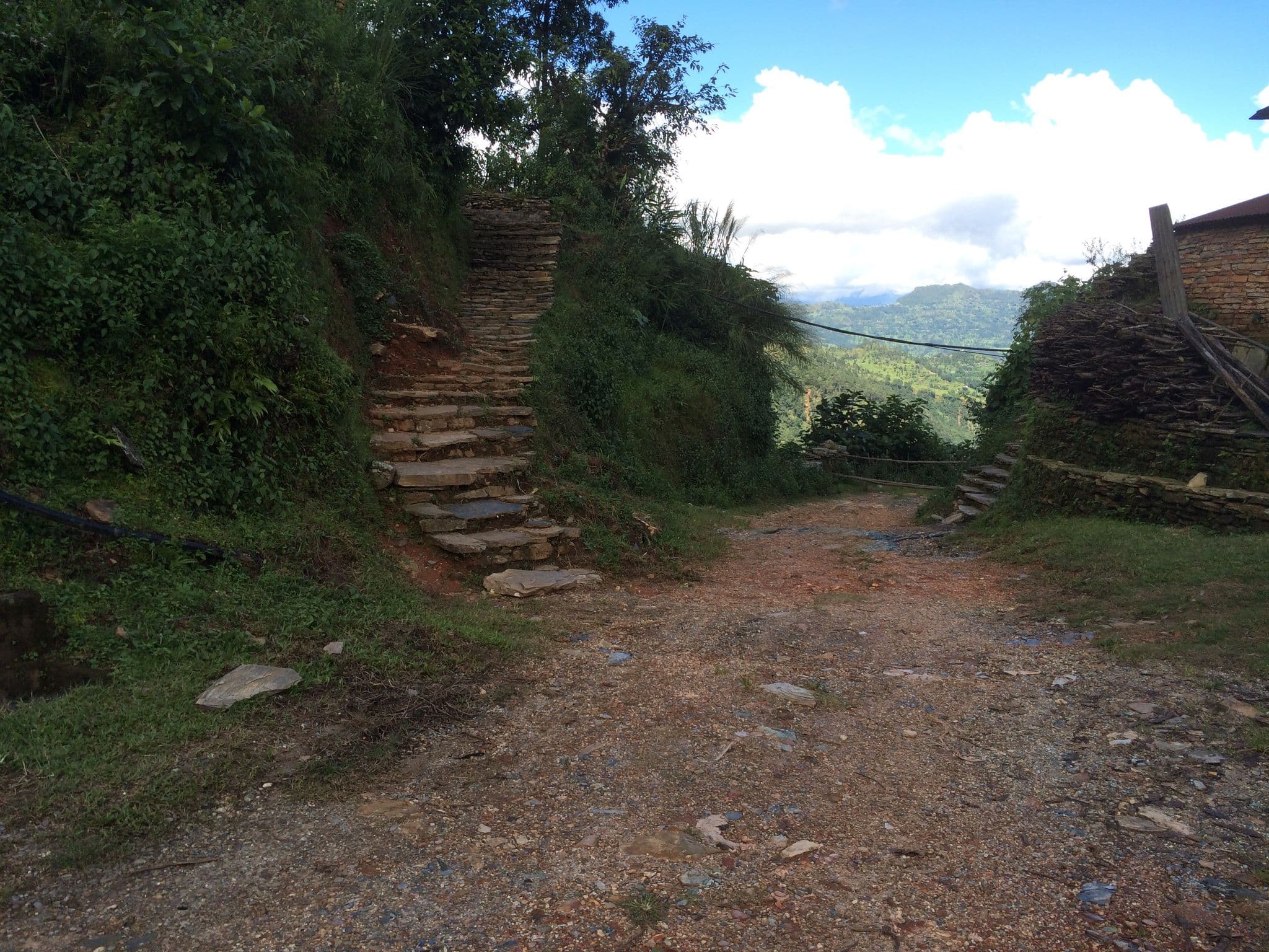 Street view near Kudbidanda Homestay, Pokhara