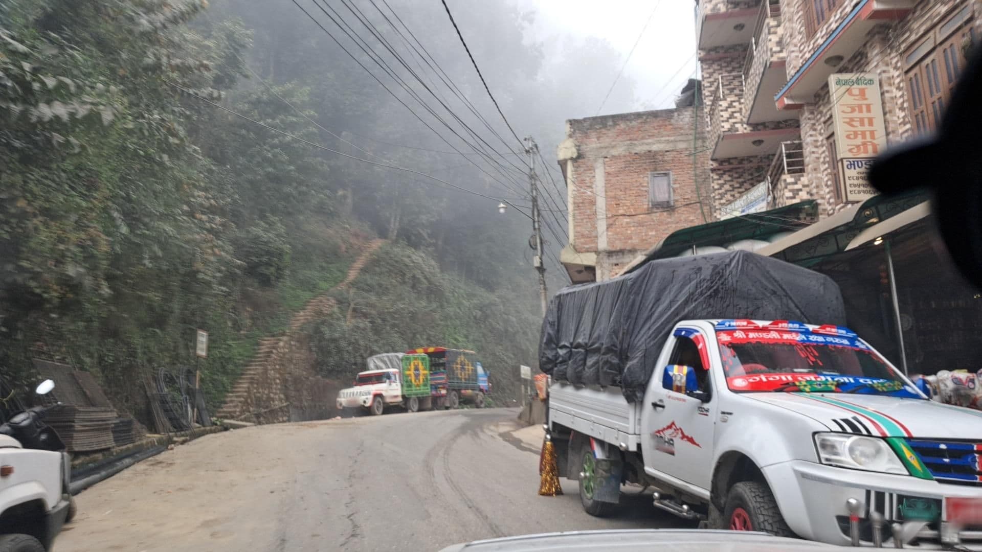 Street view near Shree Krishna Plastic Suppliers, Ki̇̄rtipur — © roadroid (CC BY-SA · Mapillary)