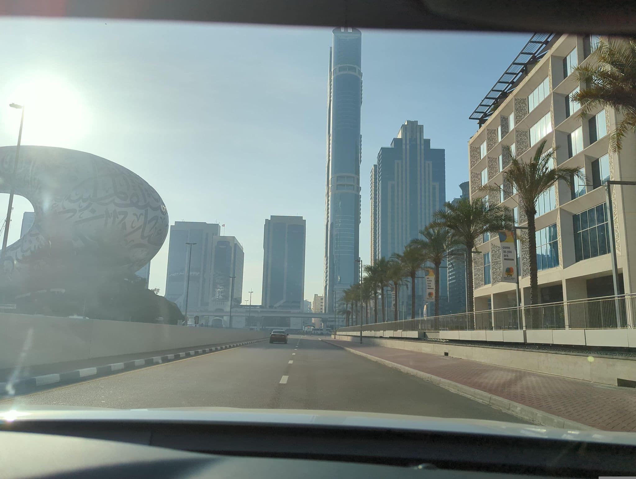 Street view near 25hours Hotel Dubai One Central, As Saţwah — © Majid_Waze (CC BY-SA · Mapillary)
