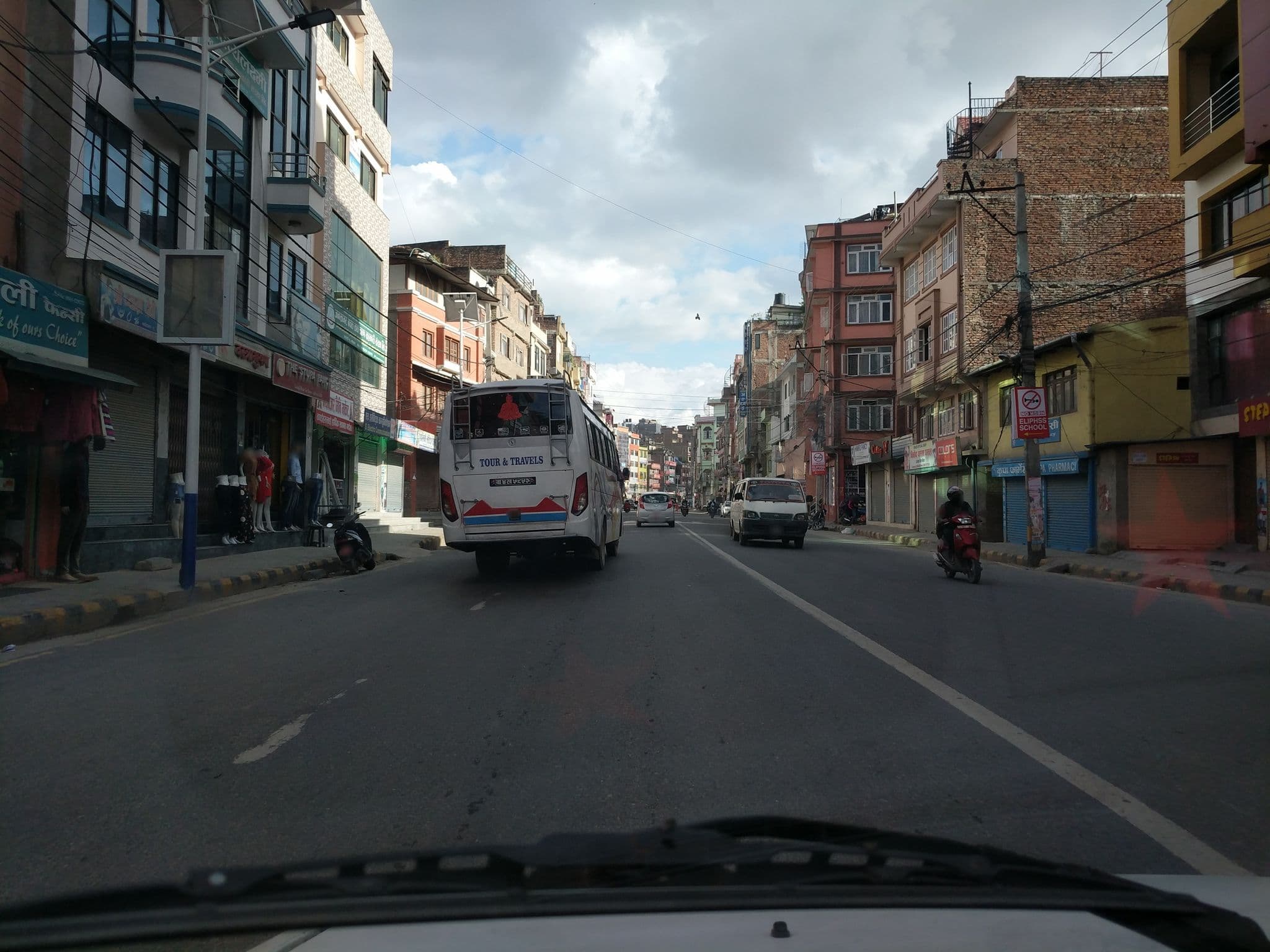 Street view near Hotel Darwin, Kathmandu
